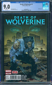 Death of Wolverine #2 CGC 9.0