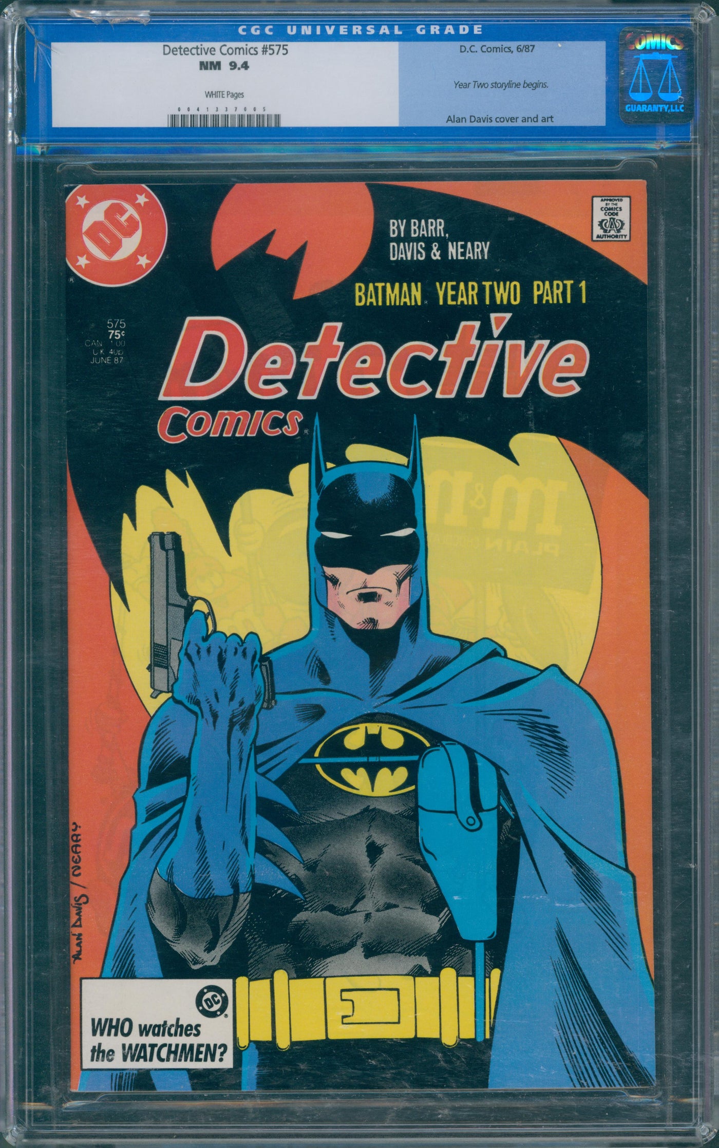 Detective Comics #575 CGC 9.4