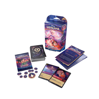 Disney Lorcana Trading Card Game Shimmering Skies Starter Deck