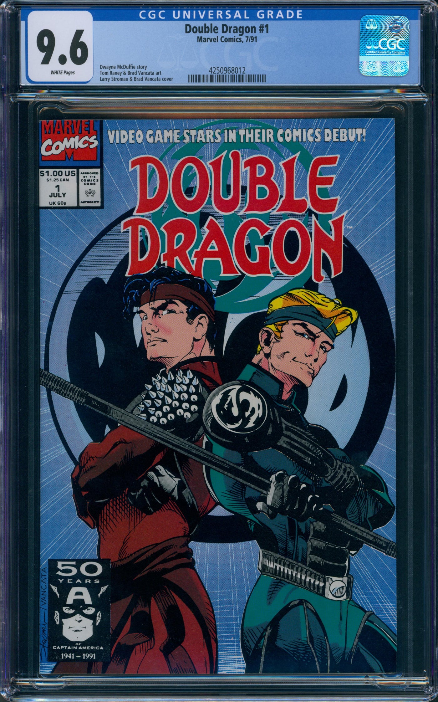 Double Dragon #1  CGC 9.6