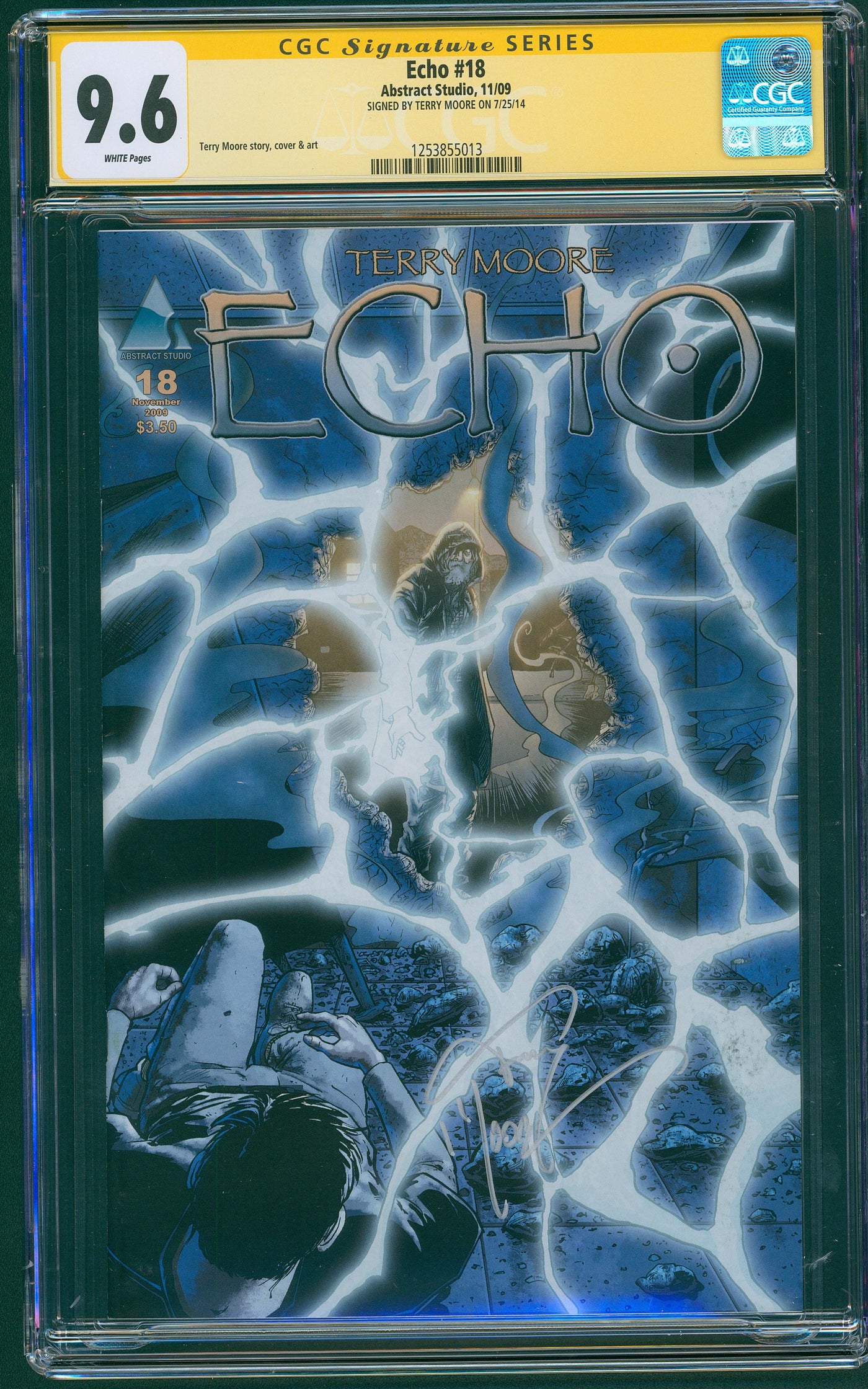 Echo #18 Signed Terry Moore CGC 9.6