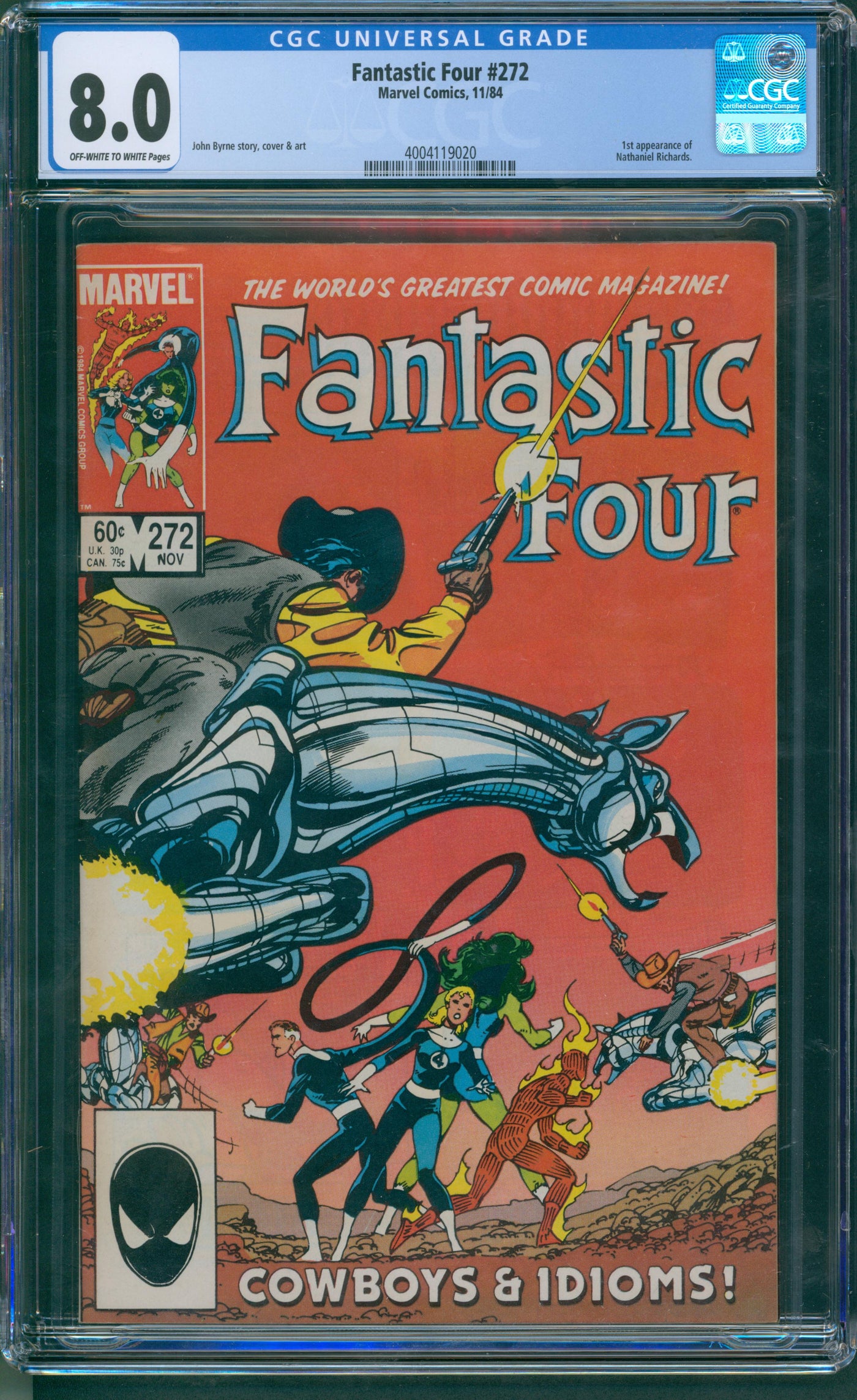 Fantastic Four #272 CGC 8.0