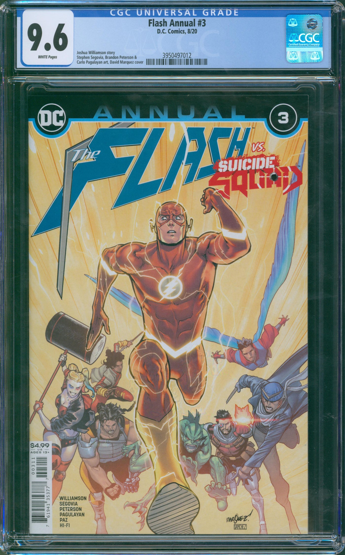 Flash annual #3 CGC 9.6