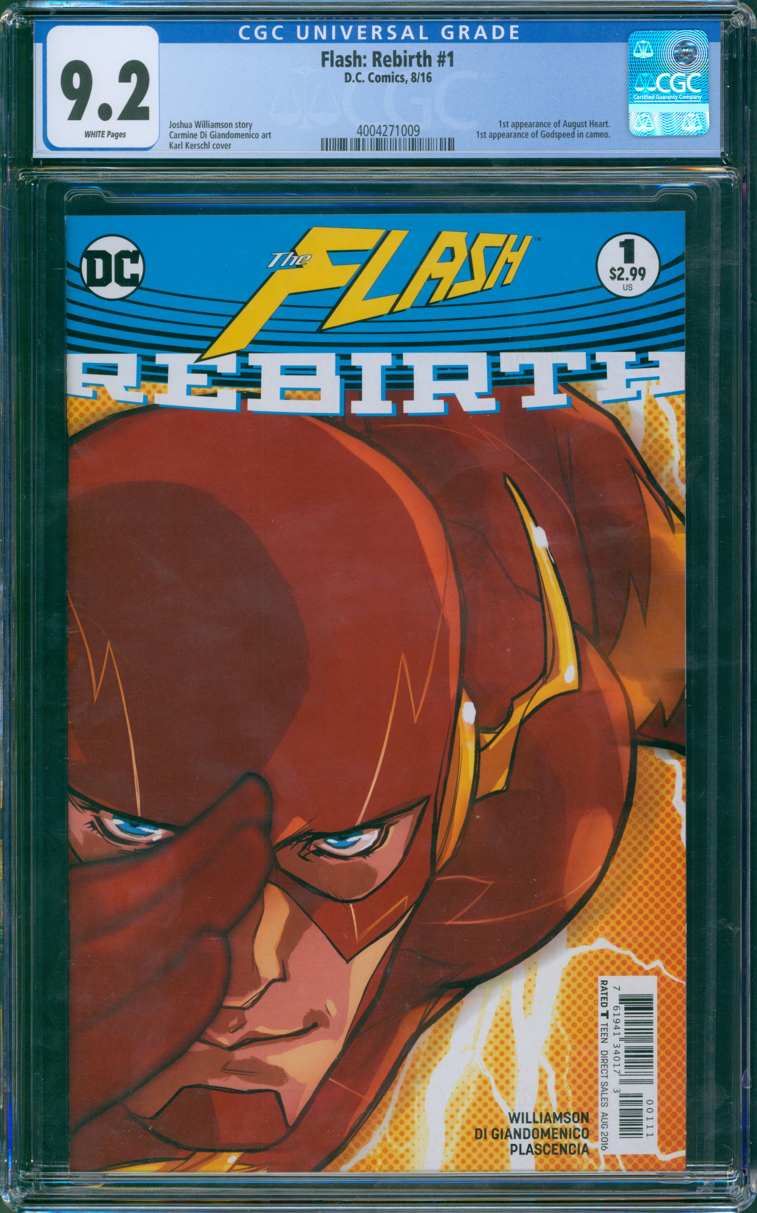 Flash: Rebirth #1 CGC 9.2