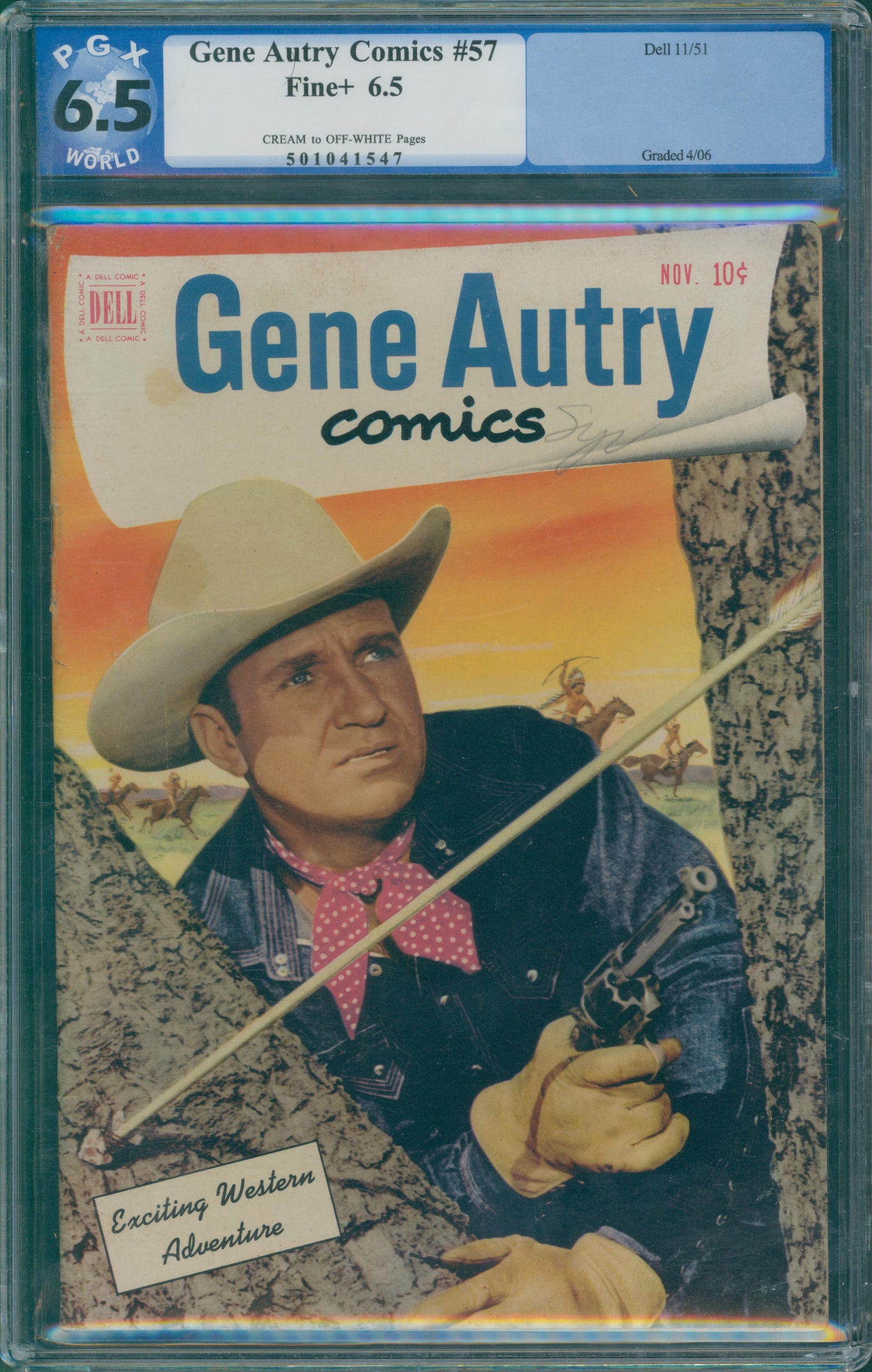 Gene autry comics #57 PGX 6.5