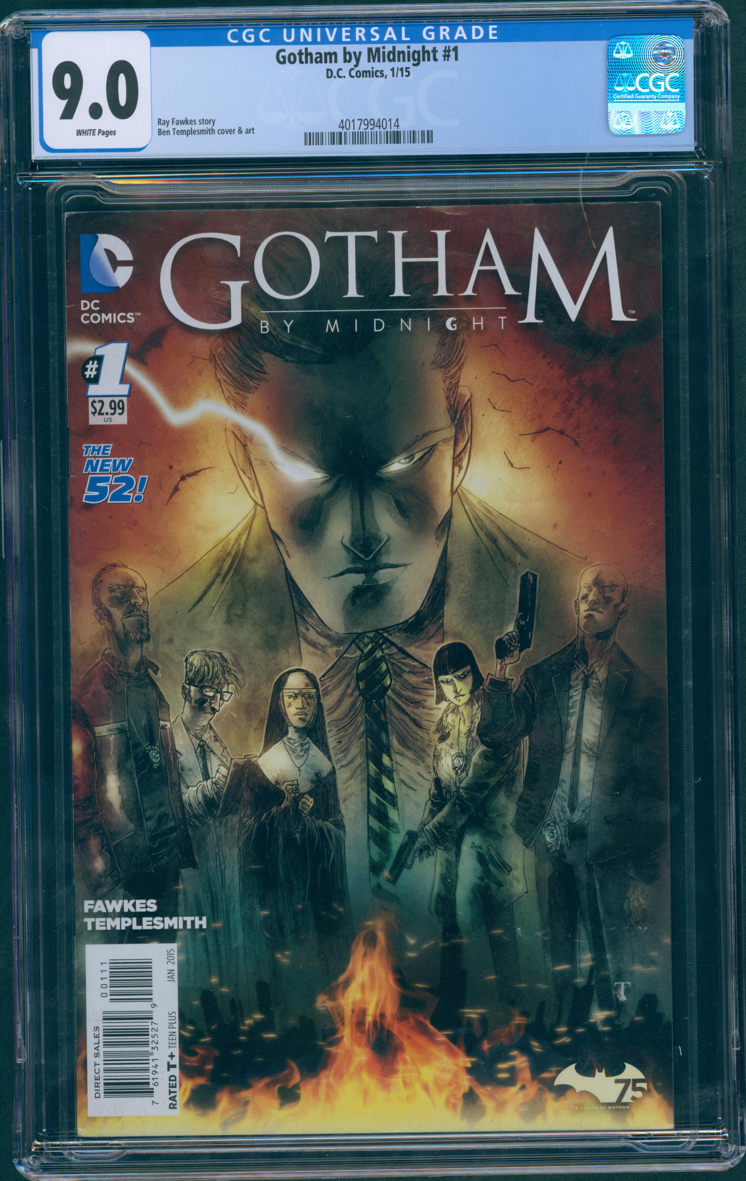 Gotham by Midnight #1 CGC 9.0
