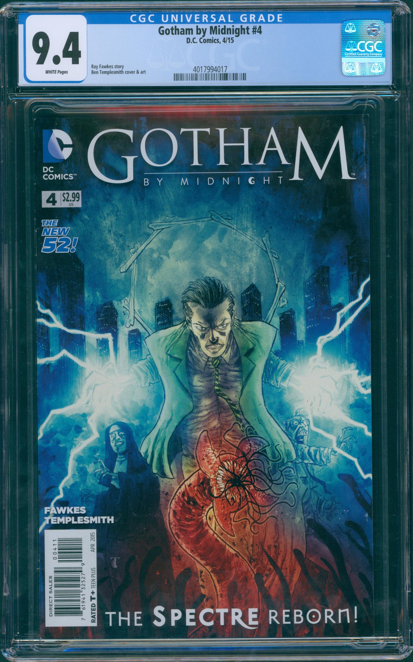 Gotham by Midnight #4 CGC 9.4