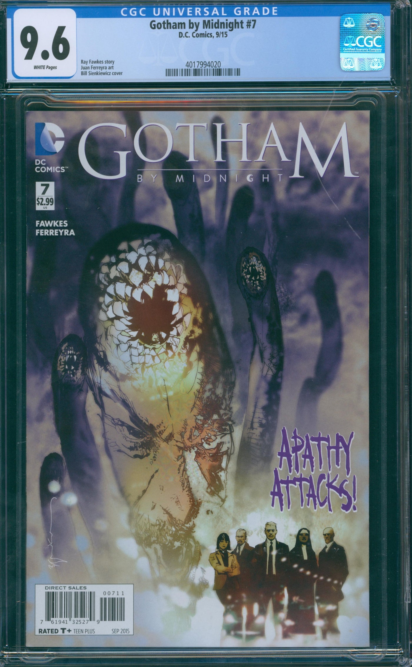 Gotham by Midnight #7 CGC 9.6