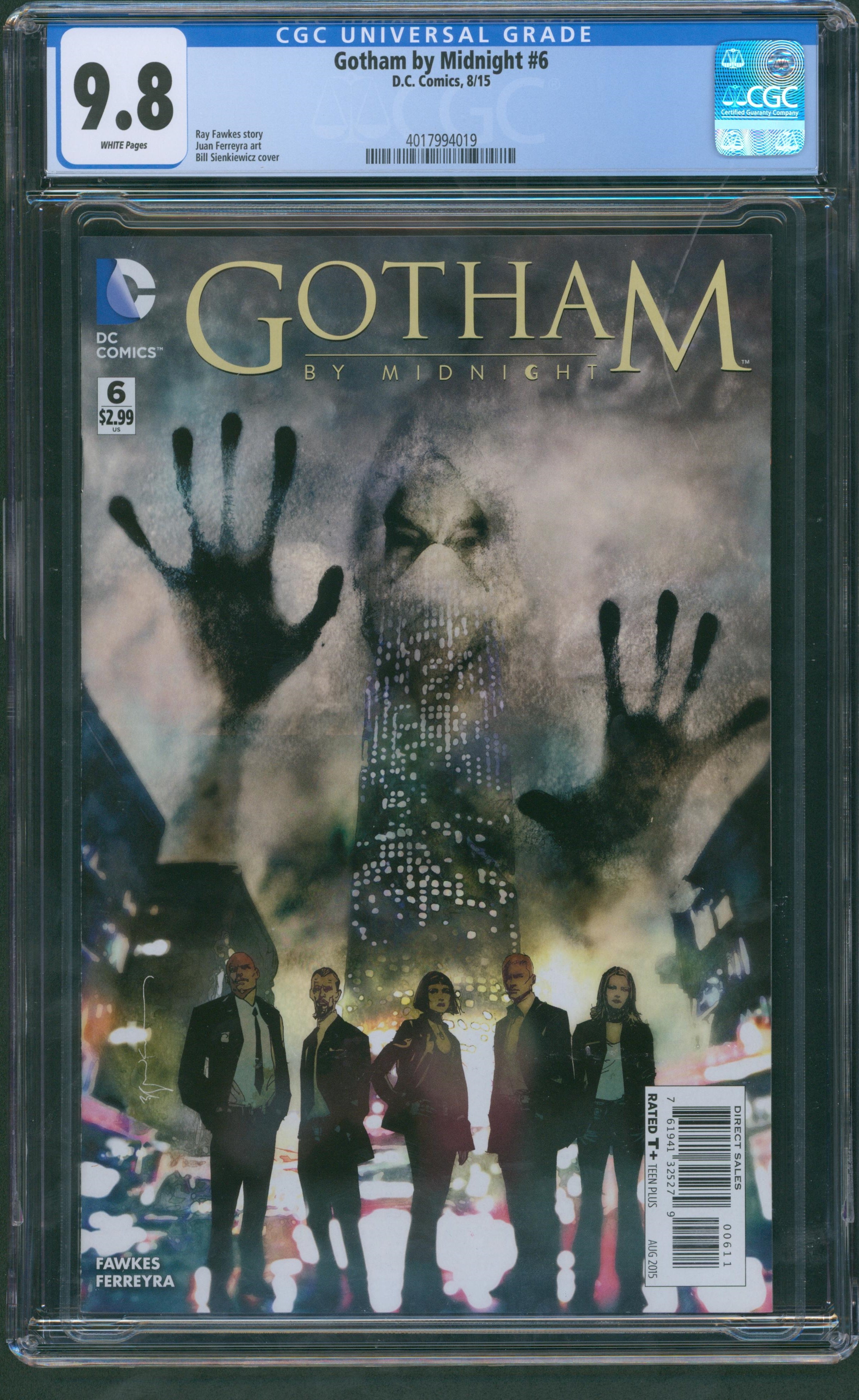 Gotham by Midnight #6 CGC 9.8