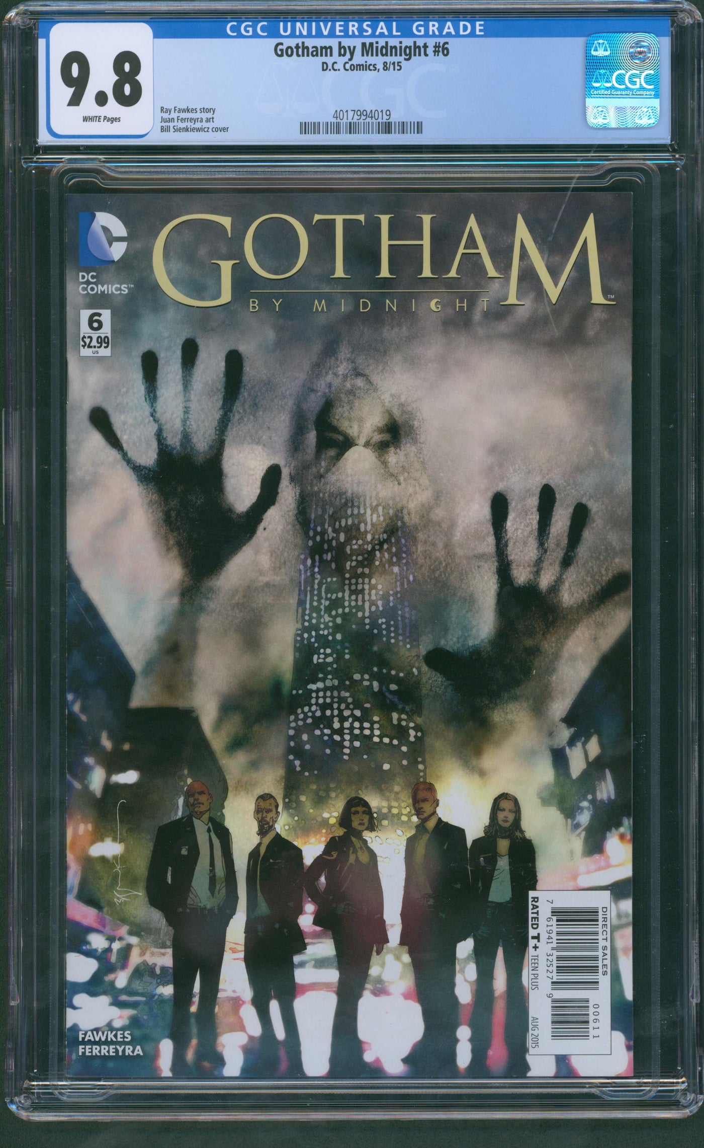 Gotham by Midnight #6 9.8