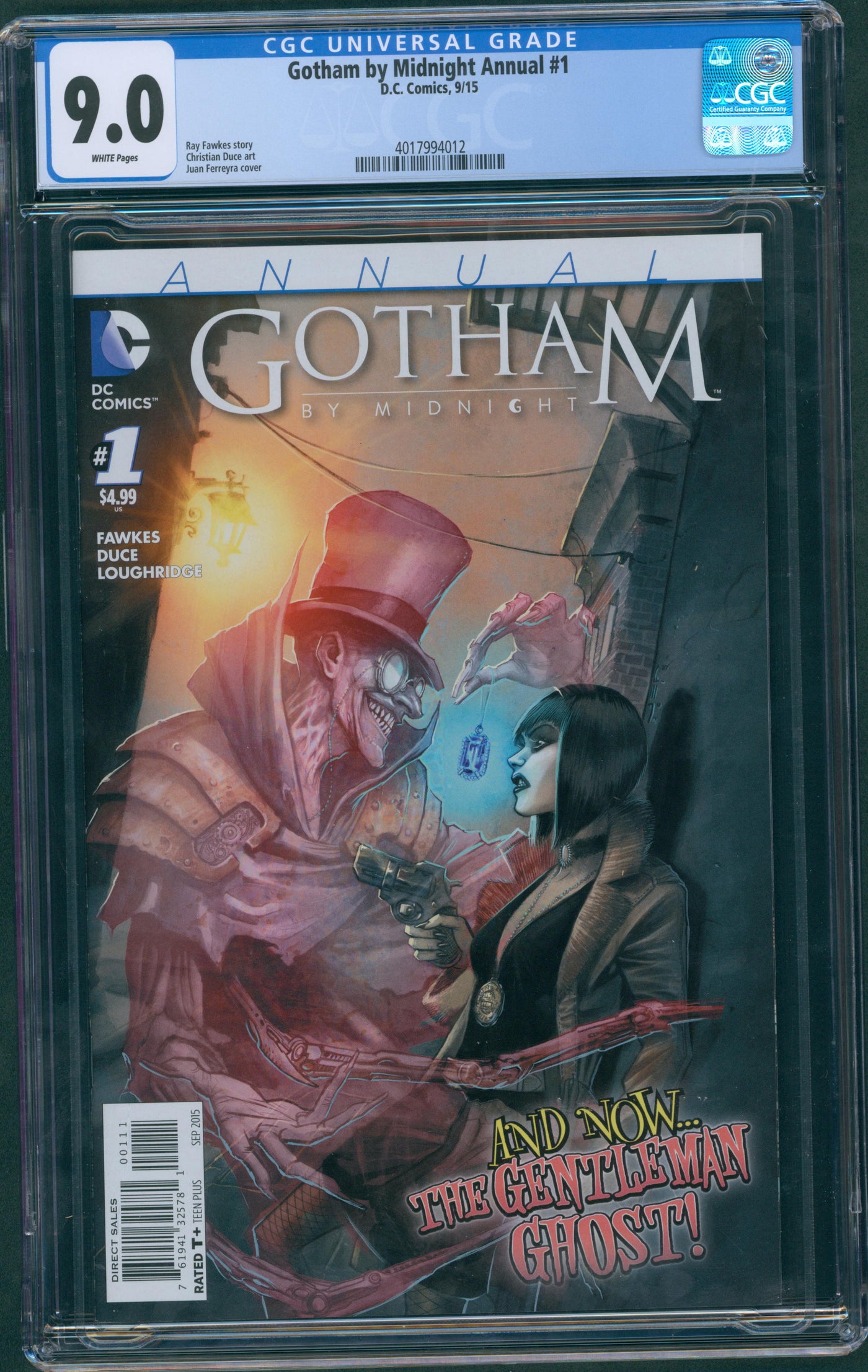 Gotham by Midnight Annual #1 CGC9.0