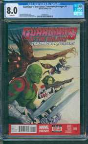 Guardians of the Galaxy: Tomorrows Avengers #1 CGC 8.0