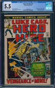 Hero For Hire #2 CGC 5.5