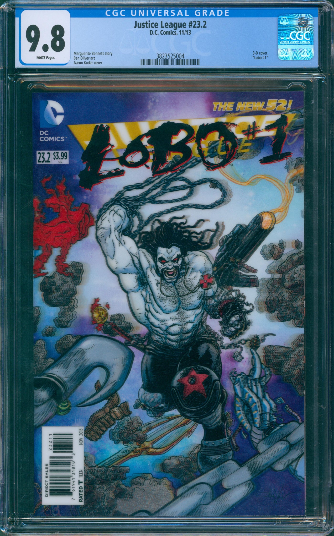 Justice League #23.2 CGC 9.8