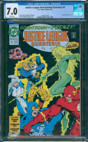 Justice League International Quarterly #9 CGC 7.0