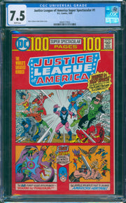 Justice League of America Super Spectacular #1 CGC 7.5