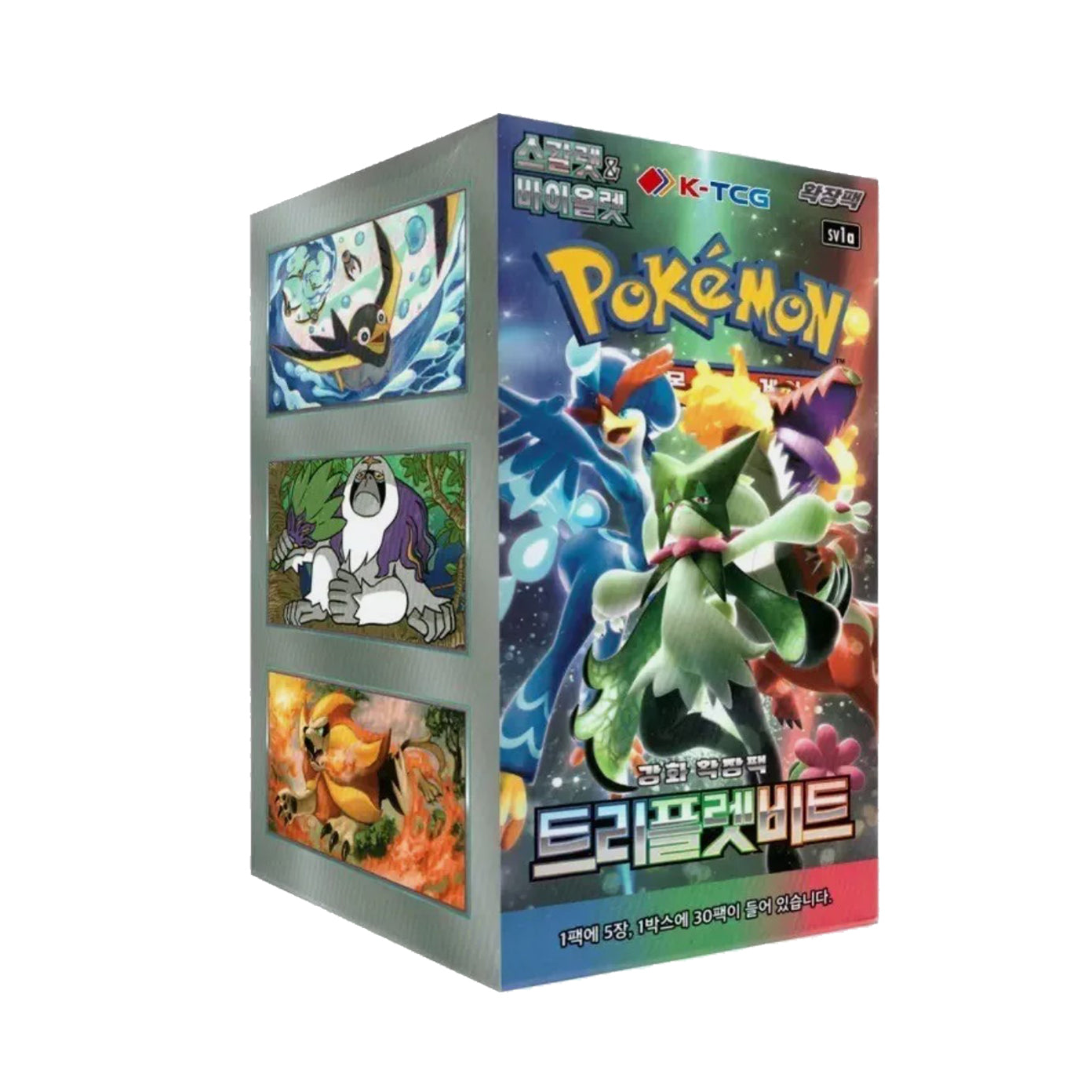 KOREAN POKEMON TRIPLET BEAT SV1A BOOSTER BOX