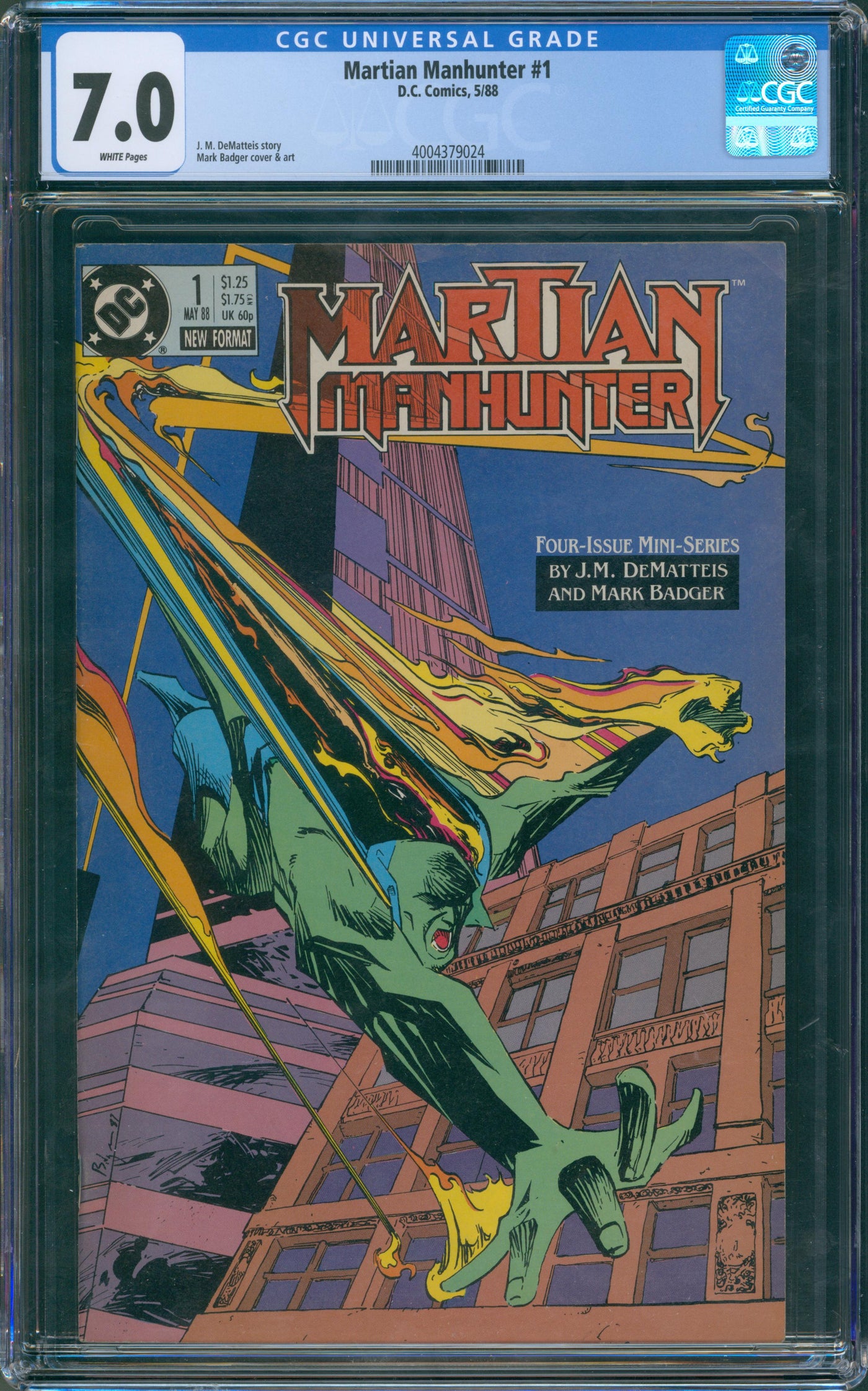 Martian Manhunter  #1 CGC 7.0