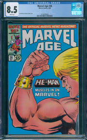 Marvel Age #38 CGC 8.5