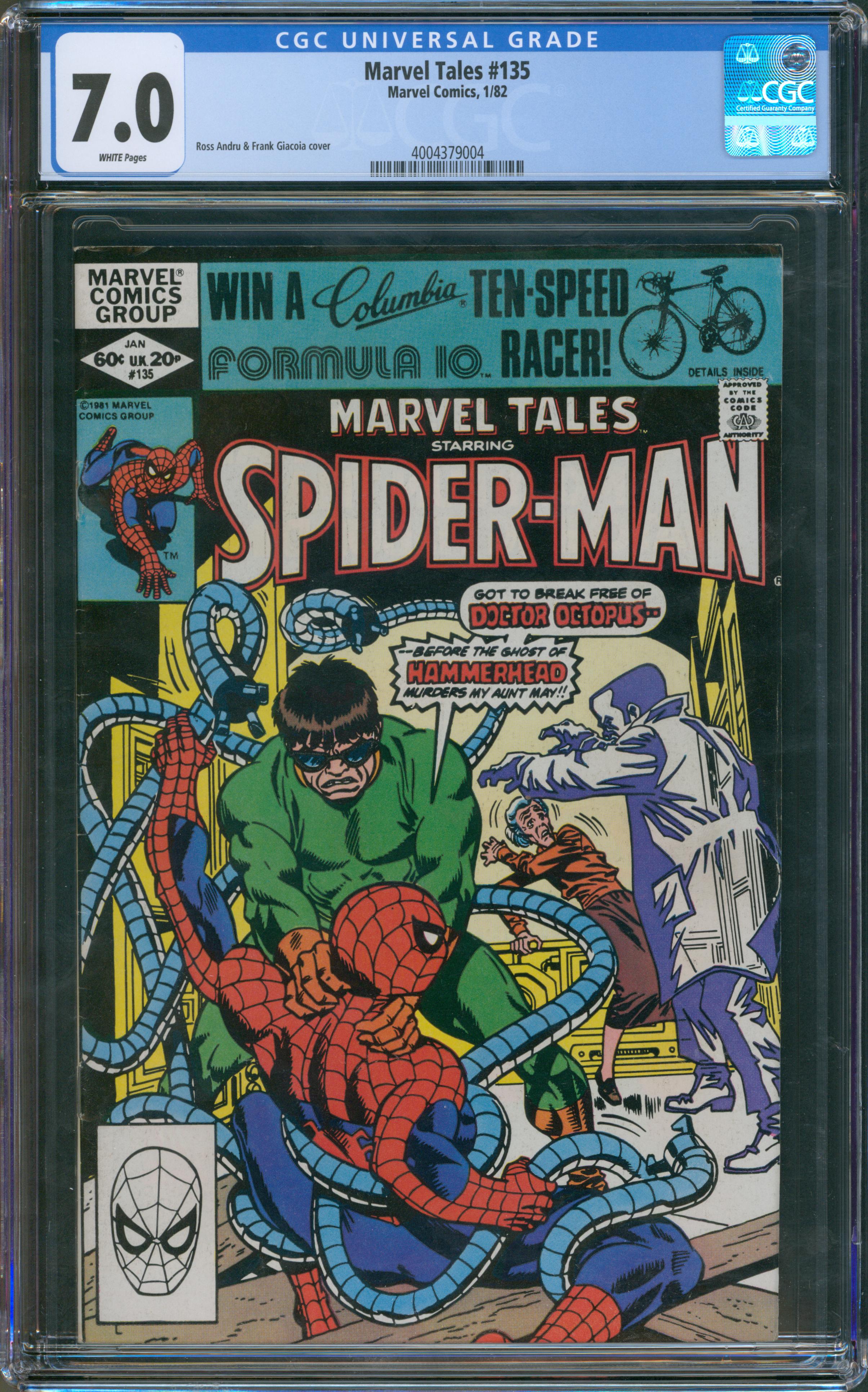 Marvel Tales #135 CGC 7.0
