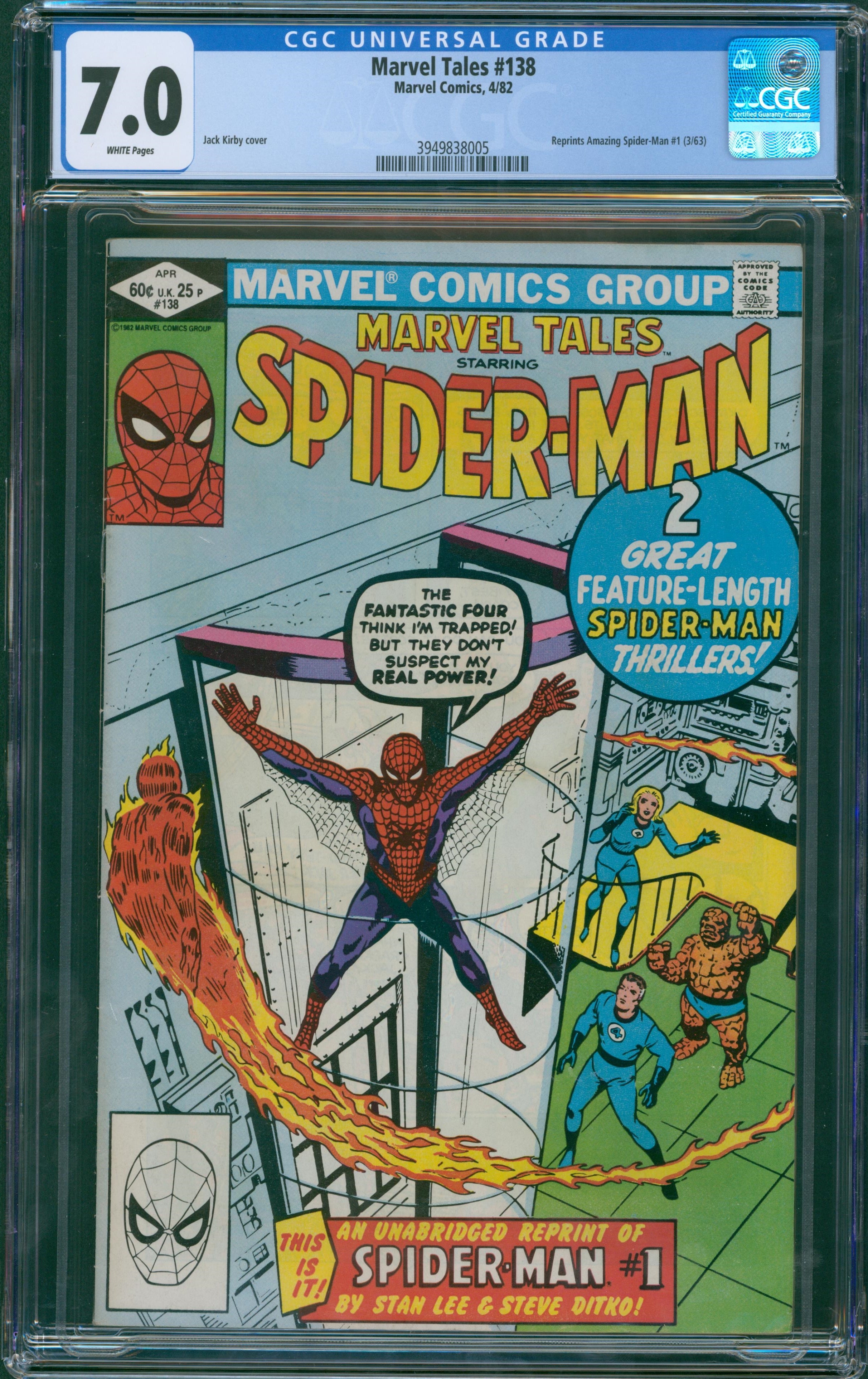 Marvel Tales #138 CGC 7.0