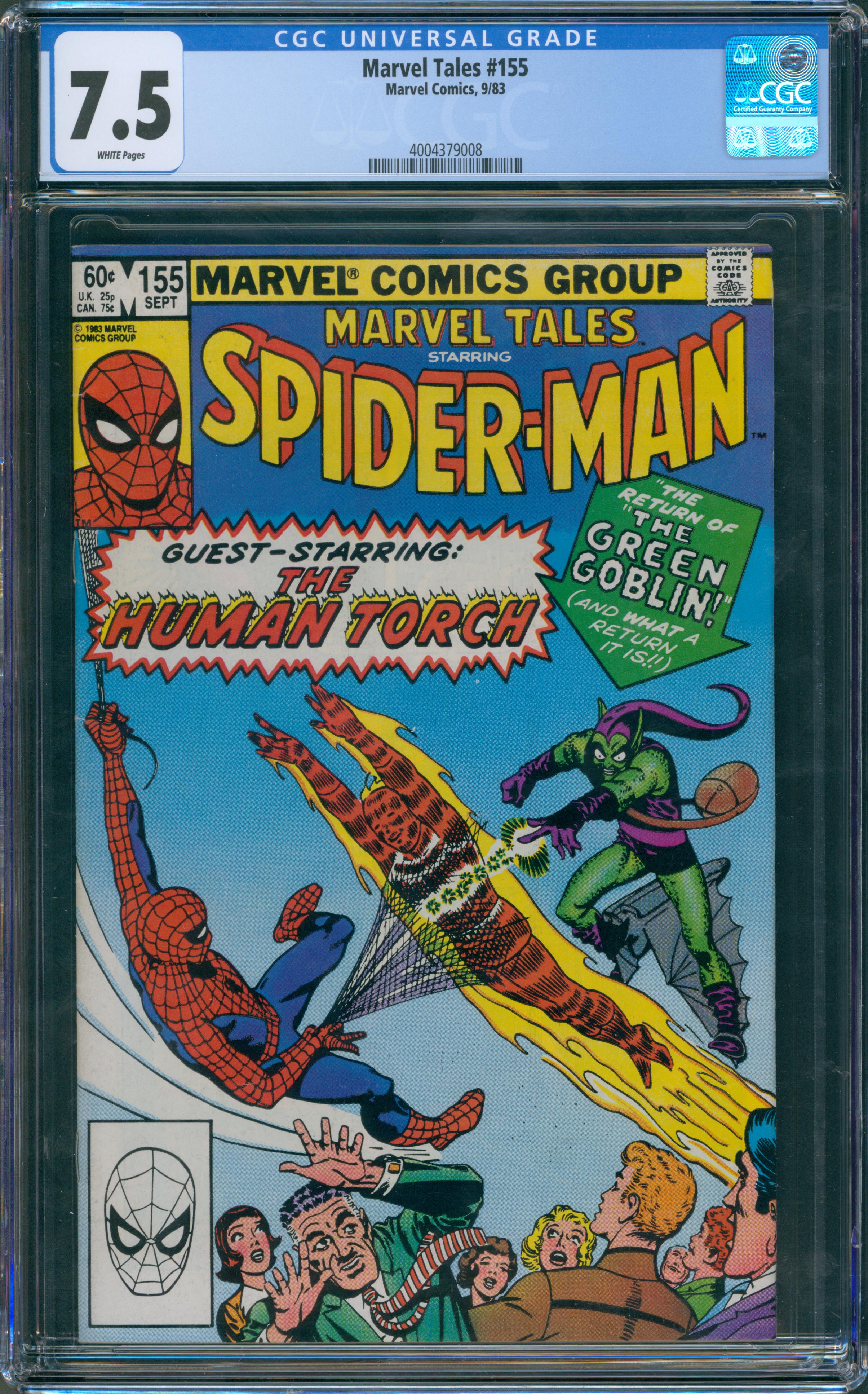 Marvel Tales #155 CGC 7.5