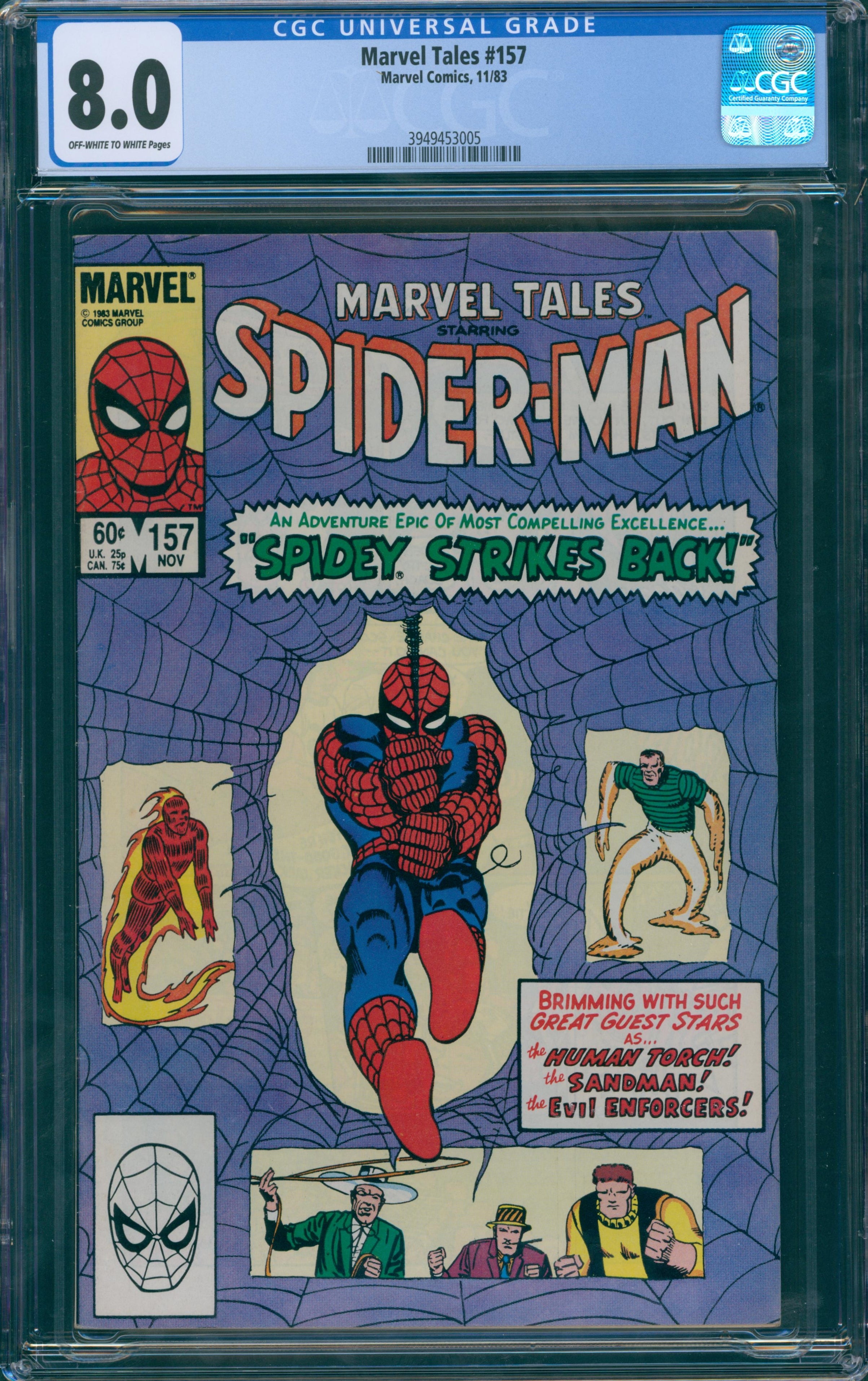Marvel Tales #157 CGC 8.0