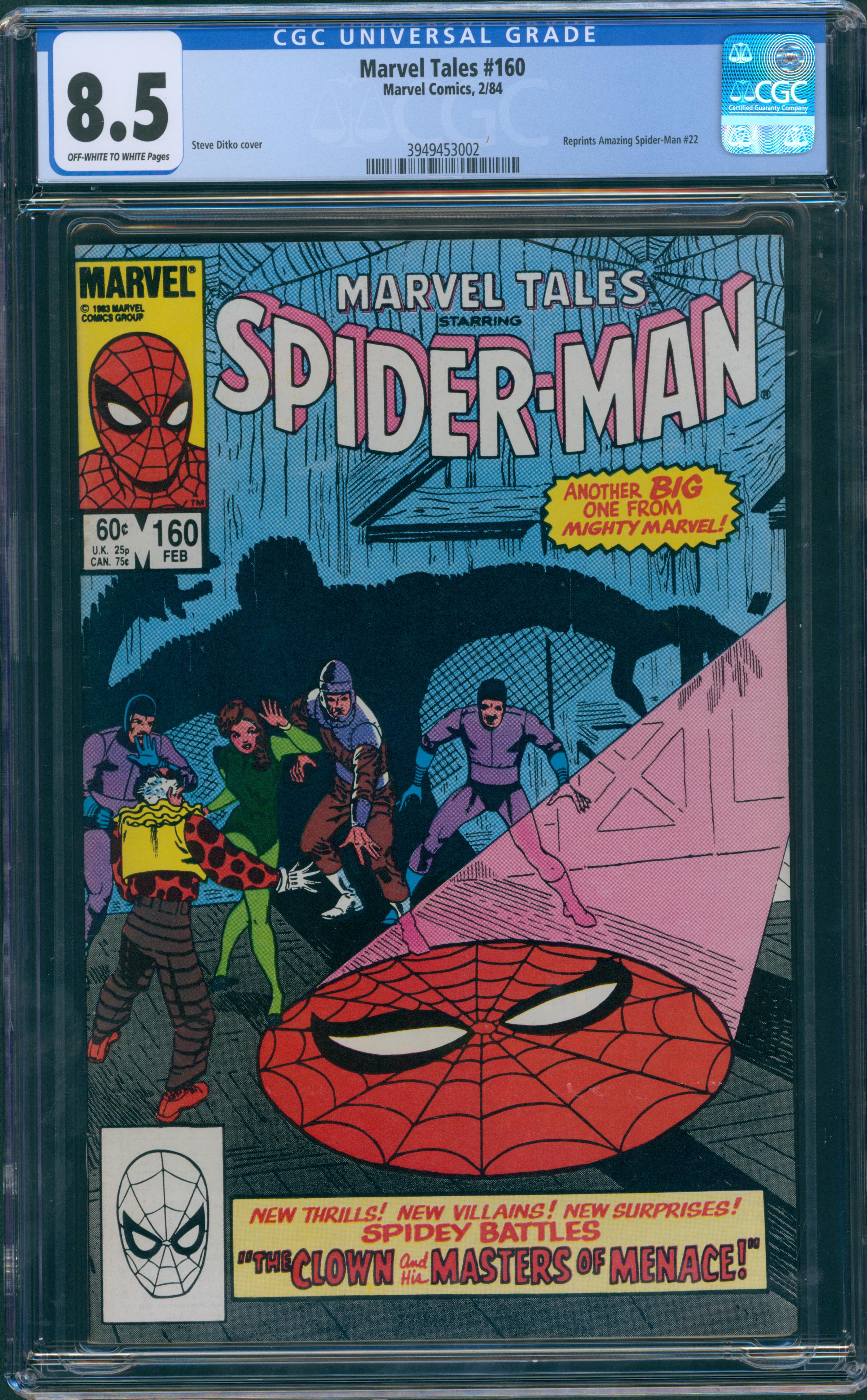 Marvel Tales #160 CGC 8.5