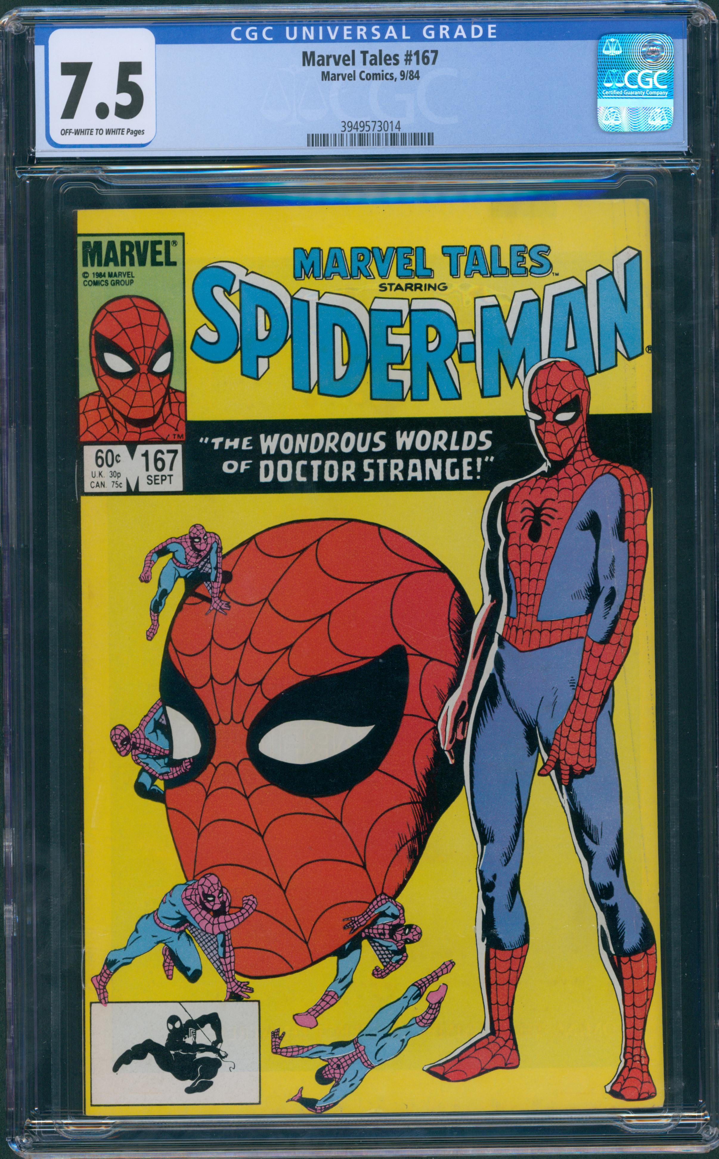 Marvel Tales #167 CGC 7.5