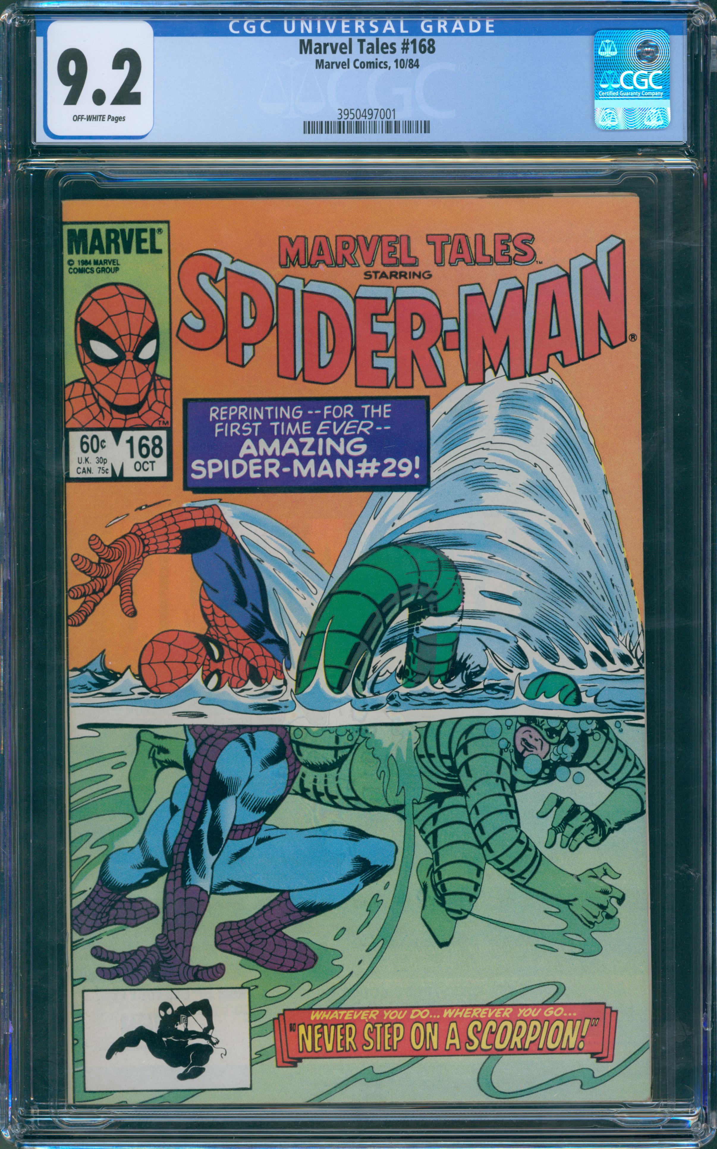 Marvel Tales #168 CGC 9.2