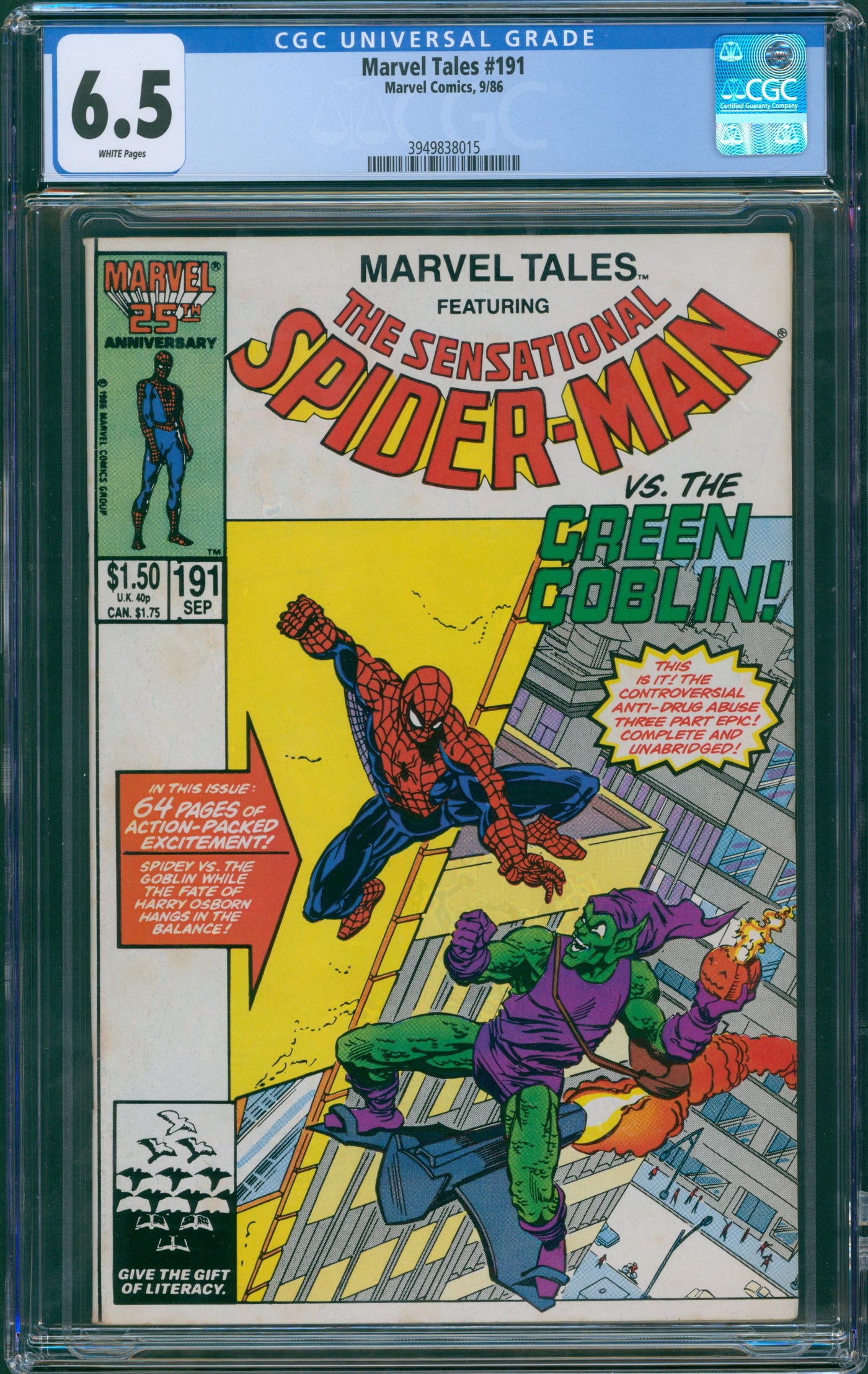 Marvel Tales #191 CGC 6.5