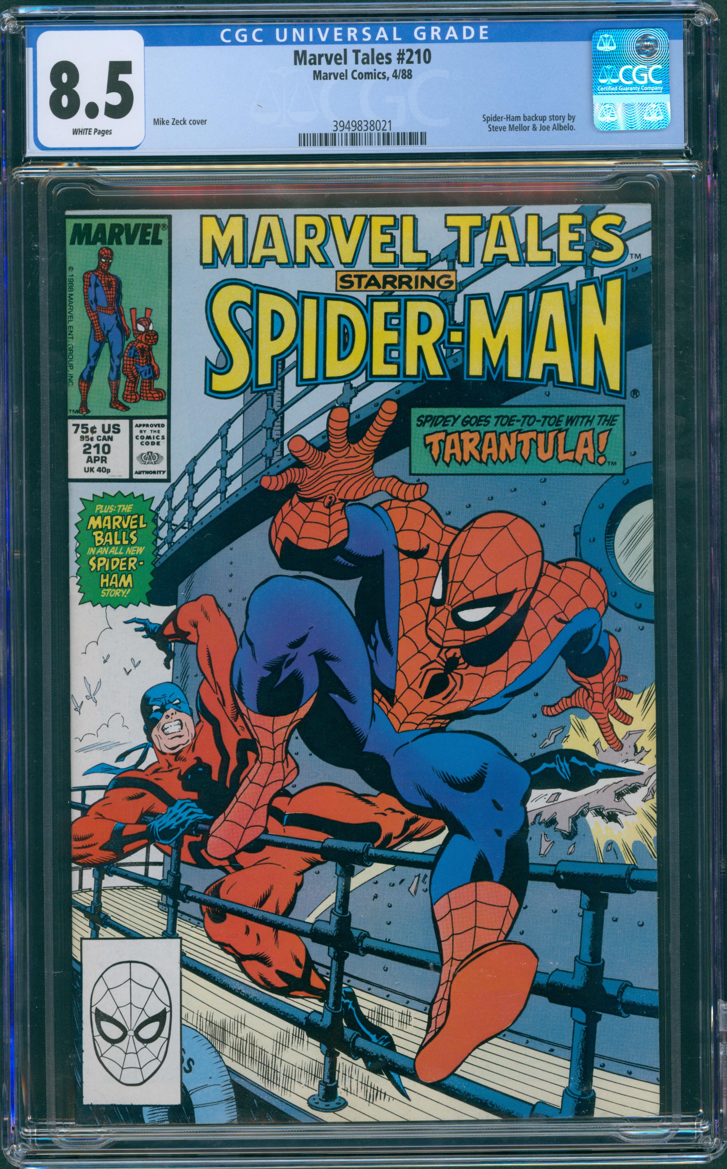 Marvel Tales #210 CGC 8.5