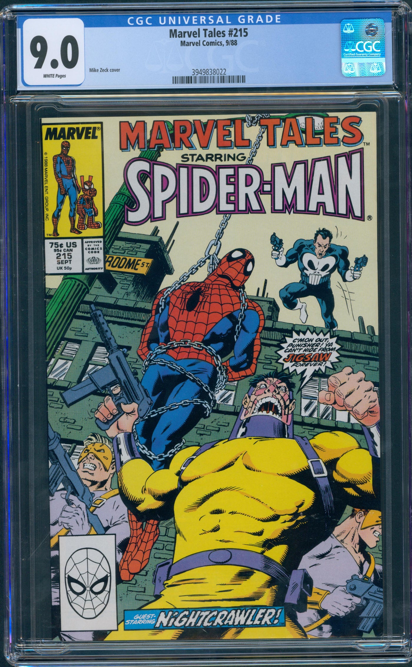 Marvel Tales #215 CGC 9.0