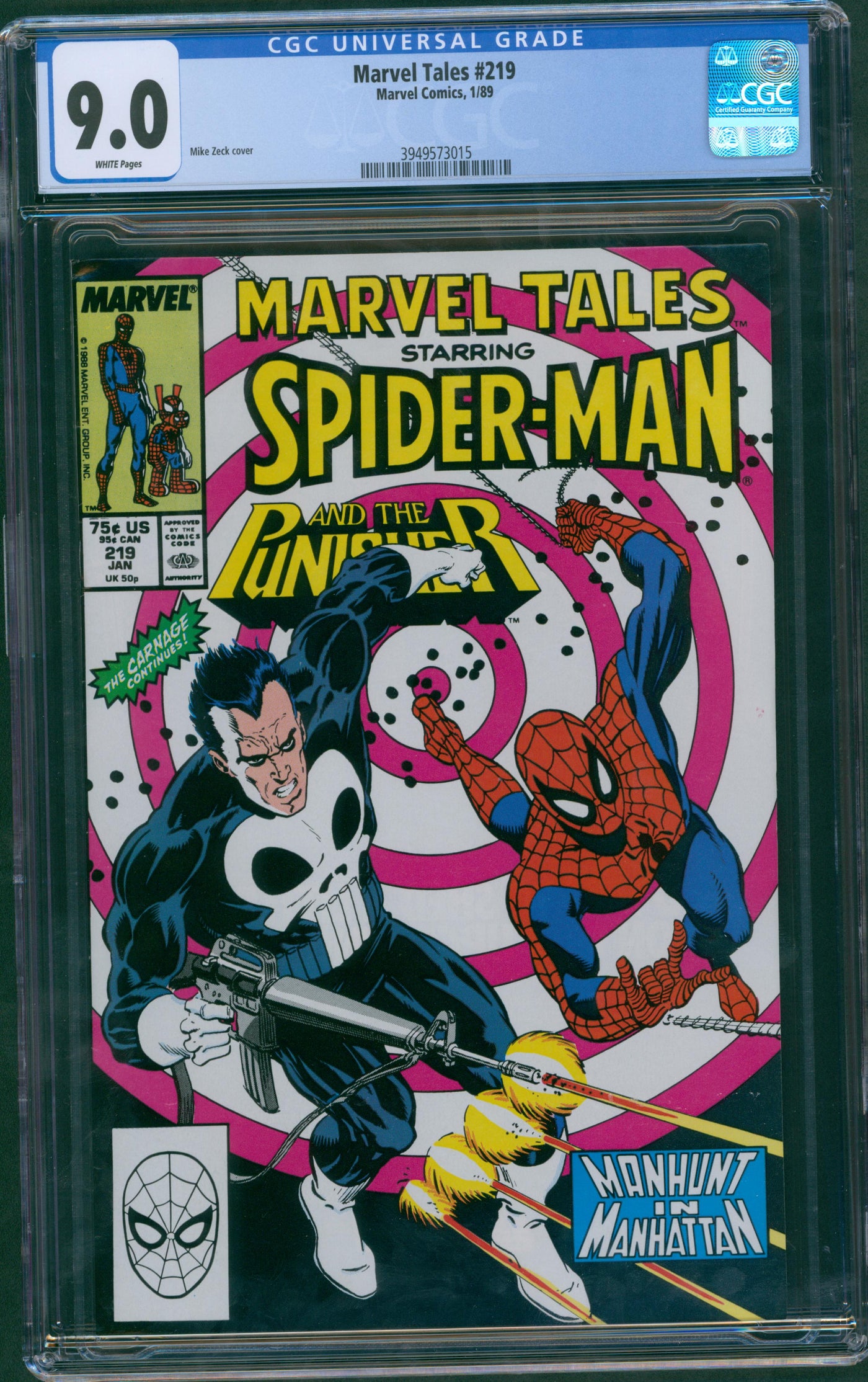 Marvel Tales #219 CGC 9.0