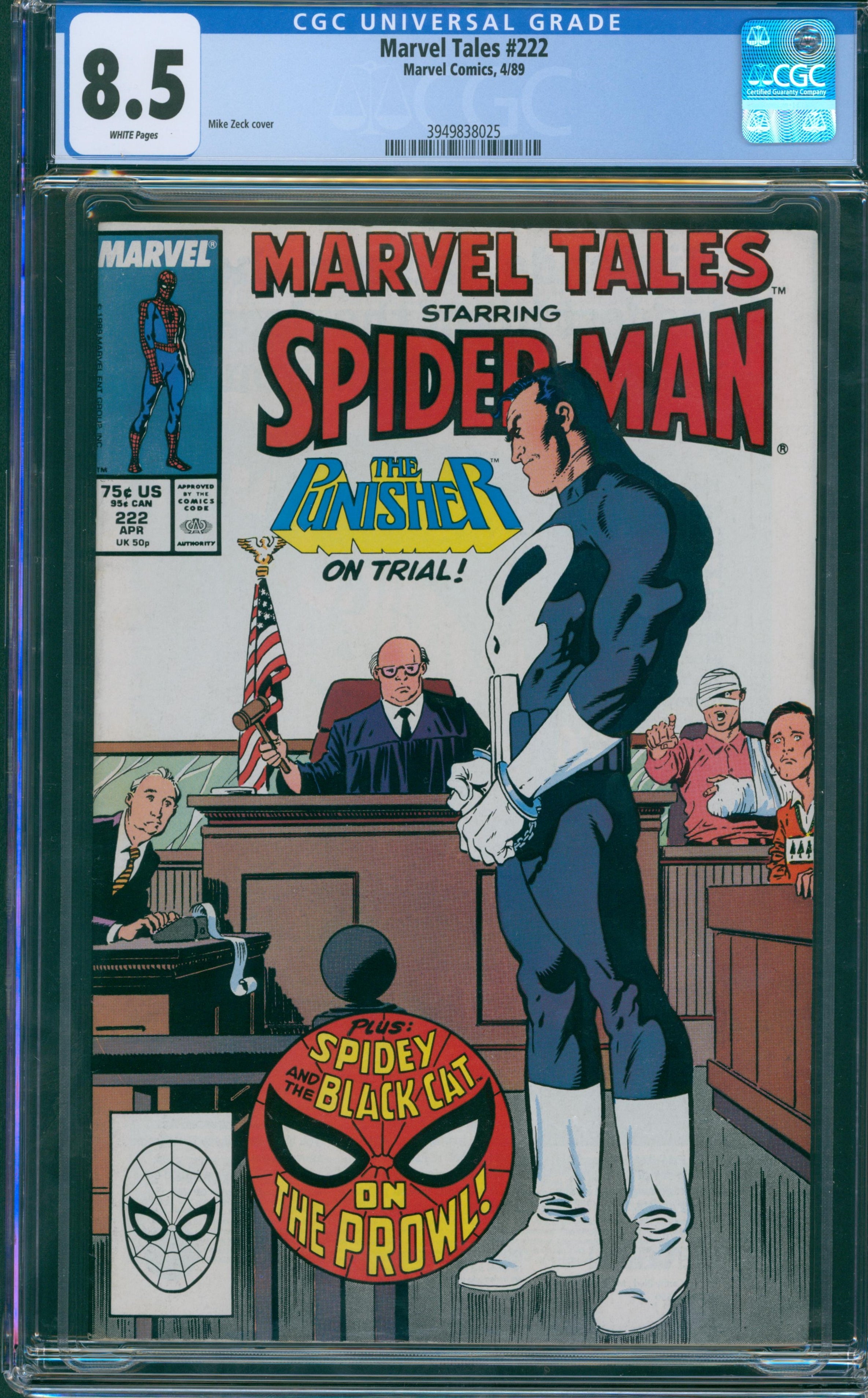 Marvel Tales #222 CGC 8.5