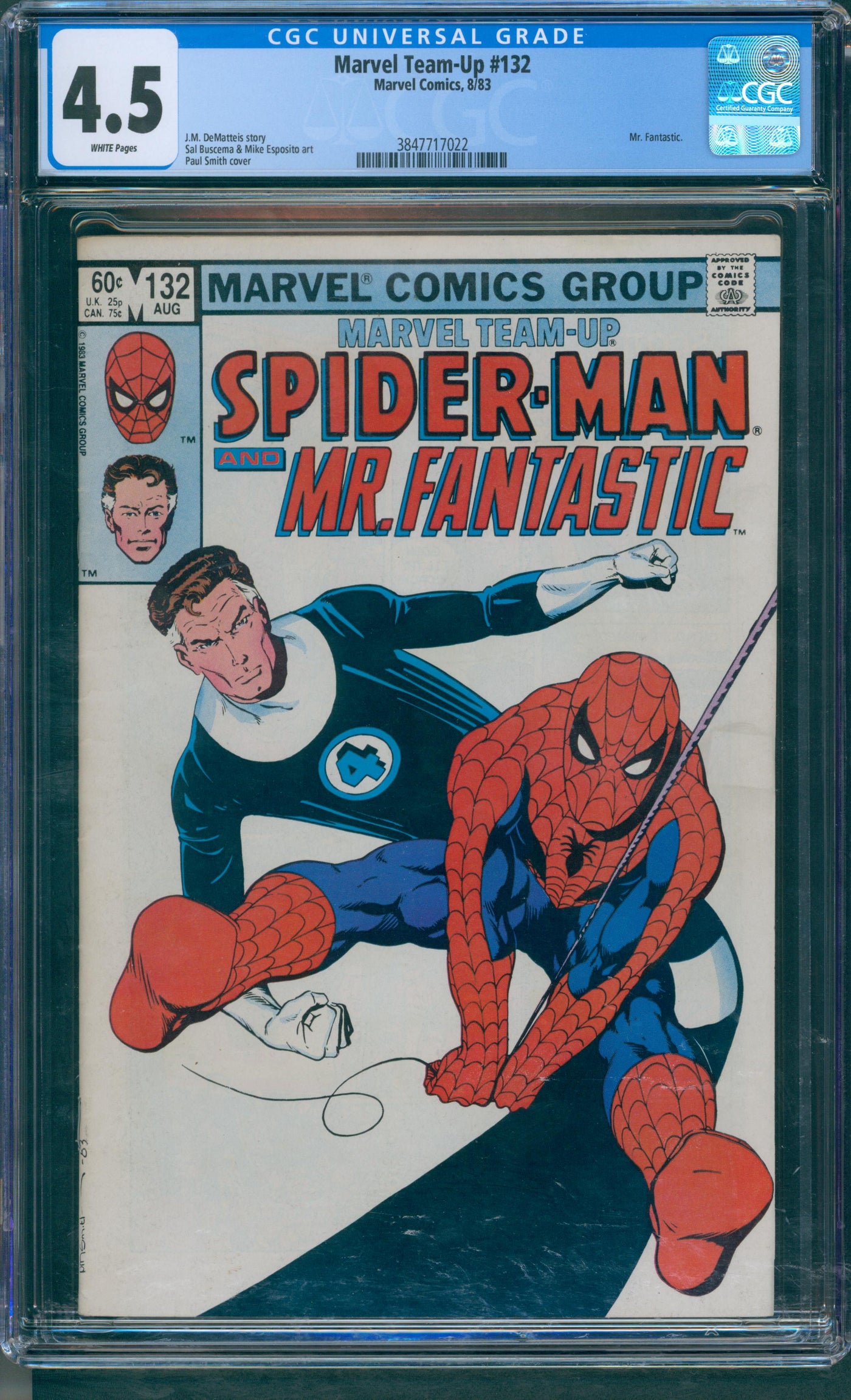 Marvel Team-Up #132 CGC 4.5