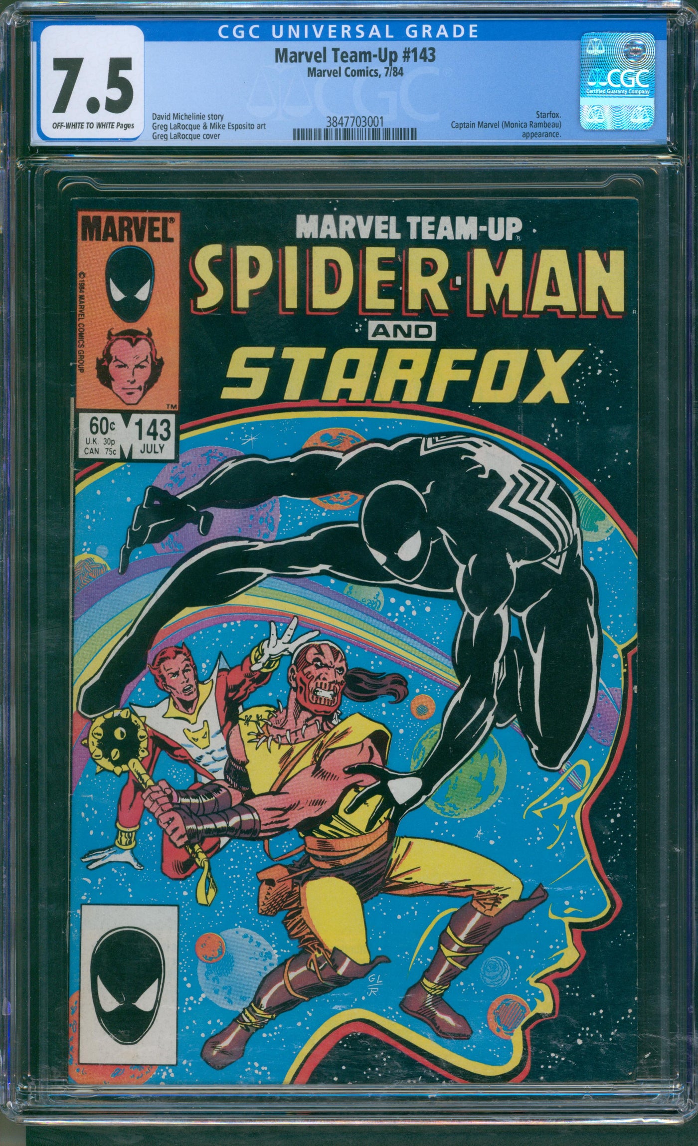 Marvel Team-Up #143 CGC 7.5