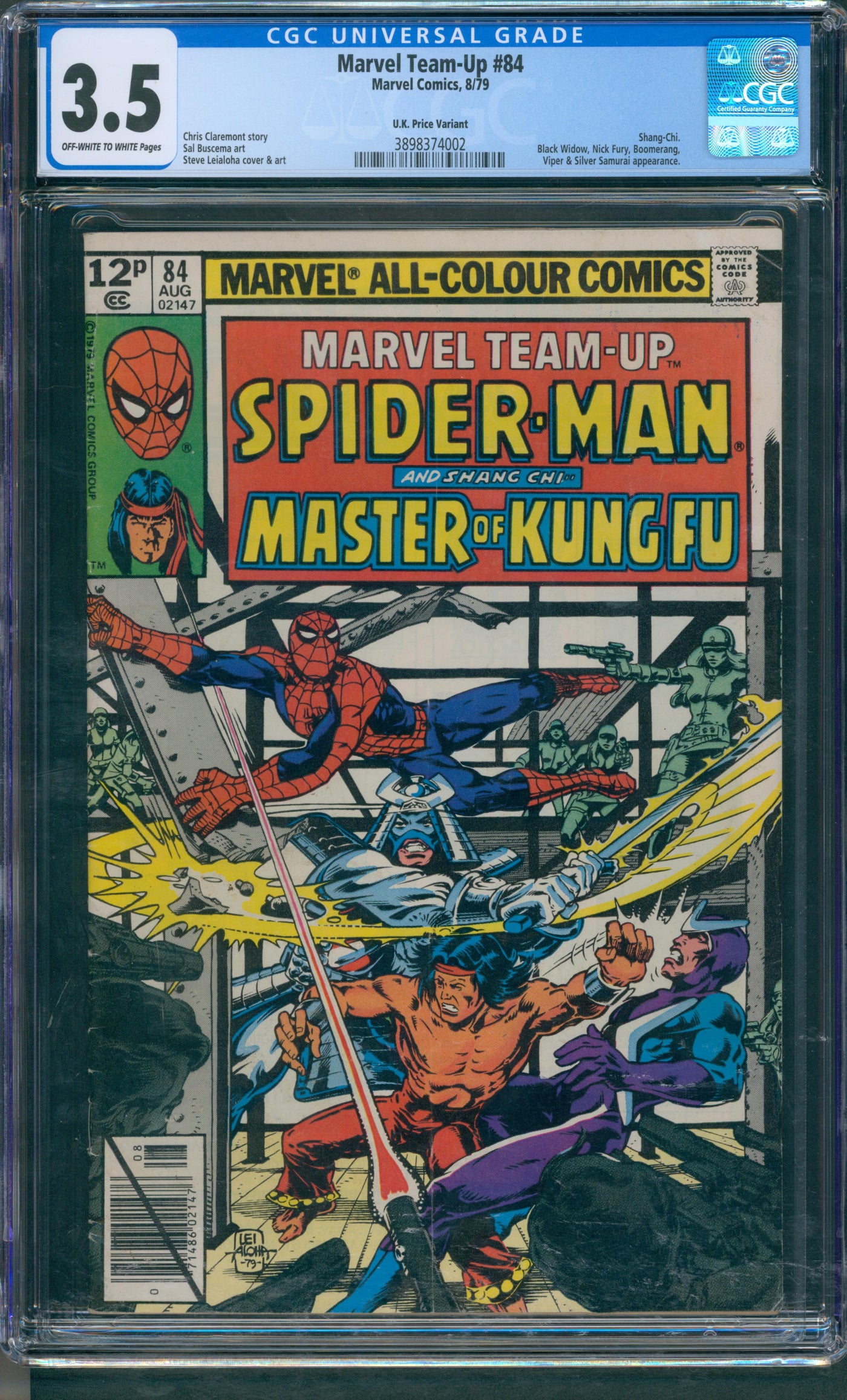 Marvel Team-up #84 CGC 3.5