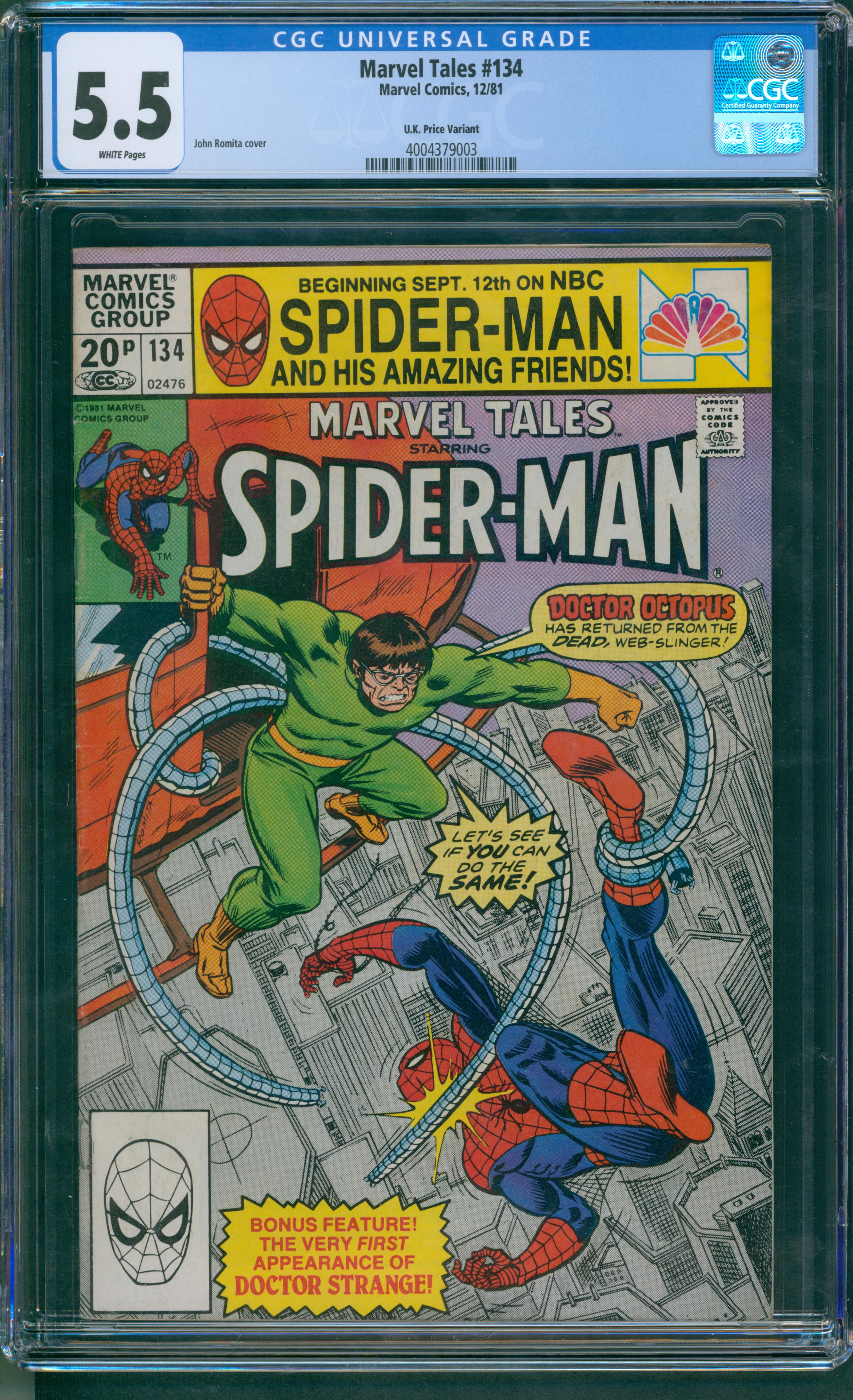 Marvel Tales #134 CGC 5.5