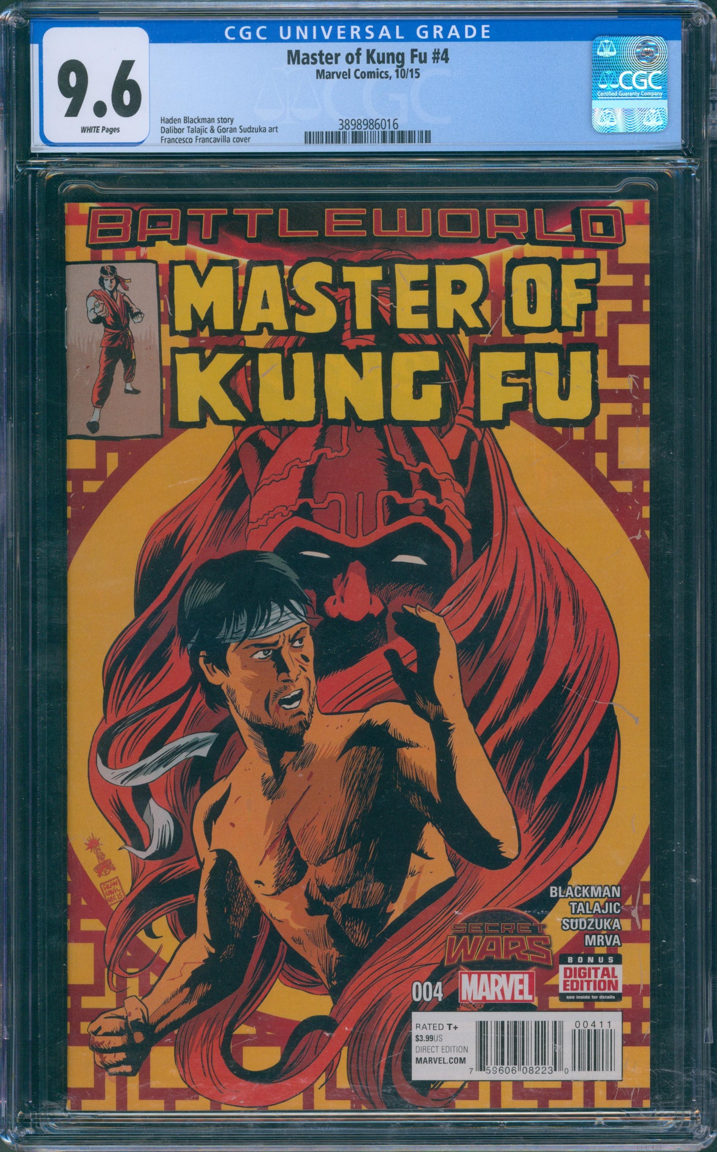 Master of Kung Fu #4 CGC 9.6