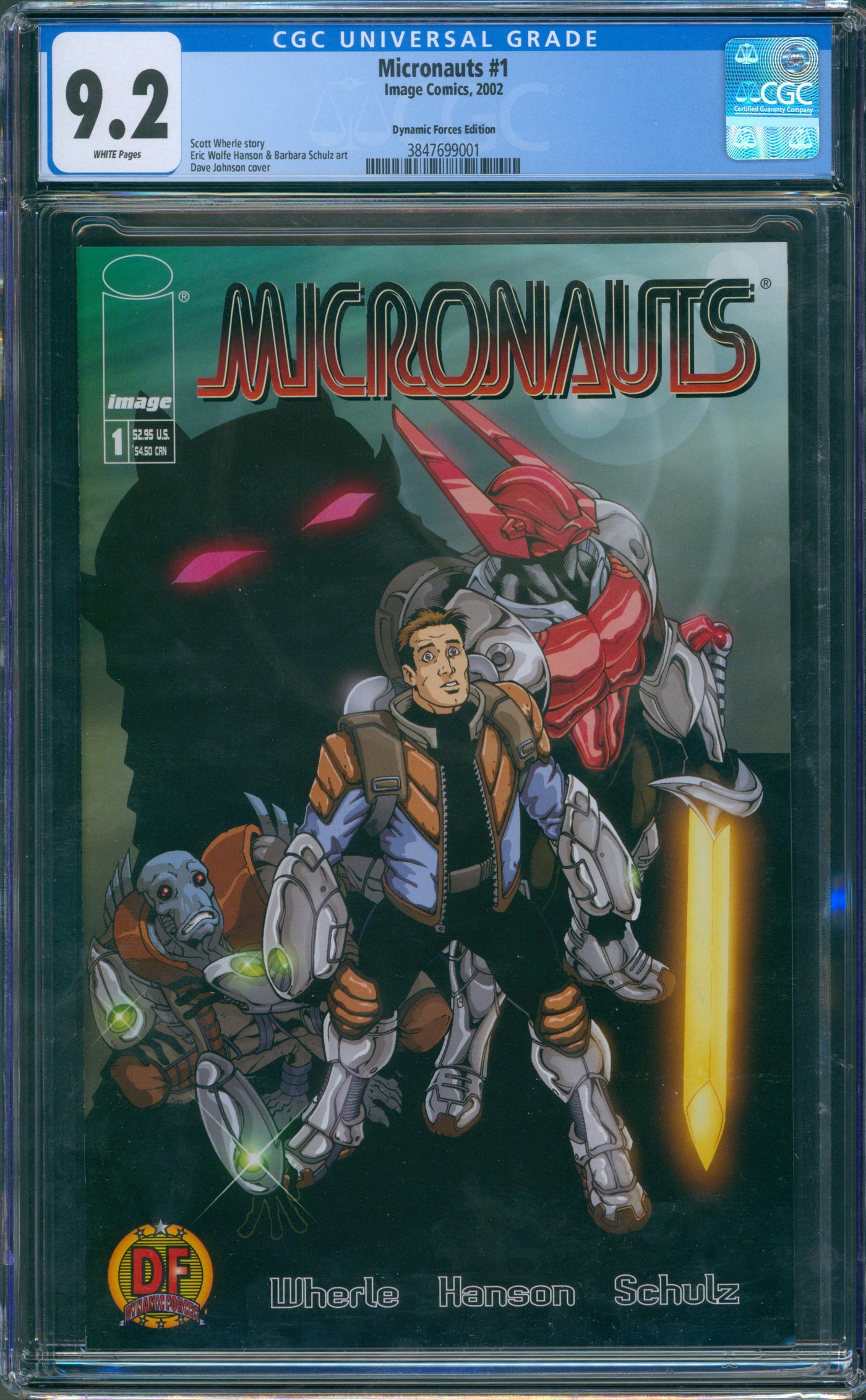 Micronauts #1 CGC 9.2