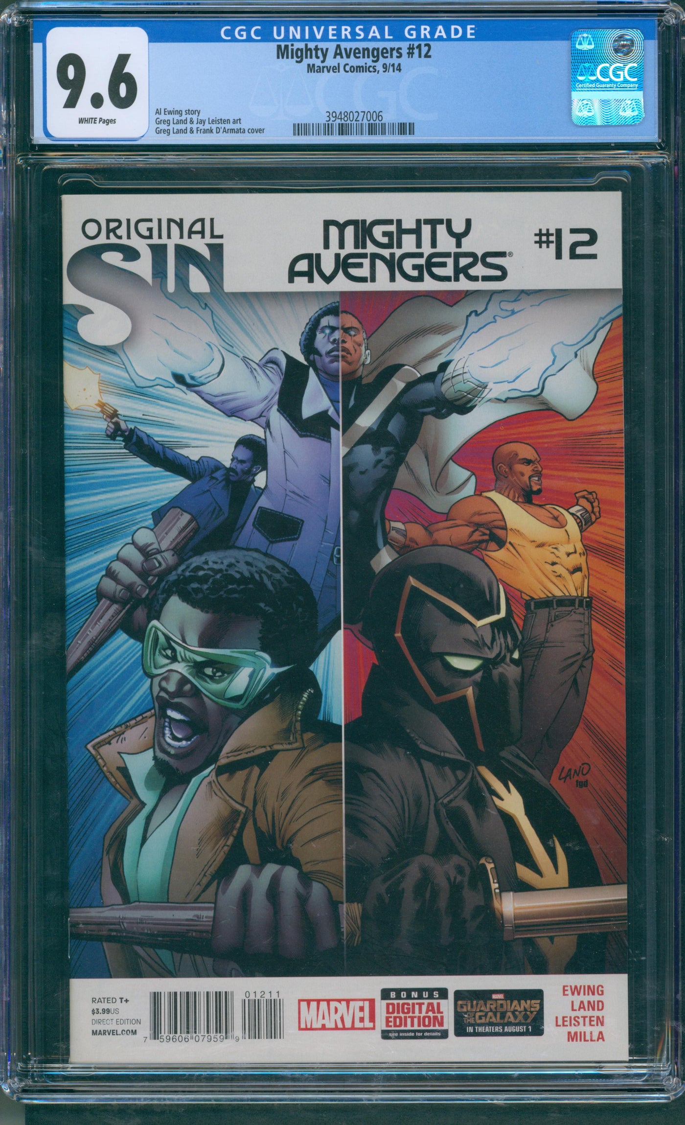 Mighty Avengers #12 CGC 9.6