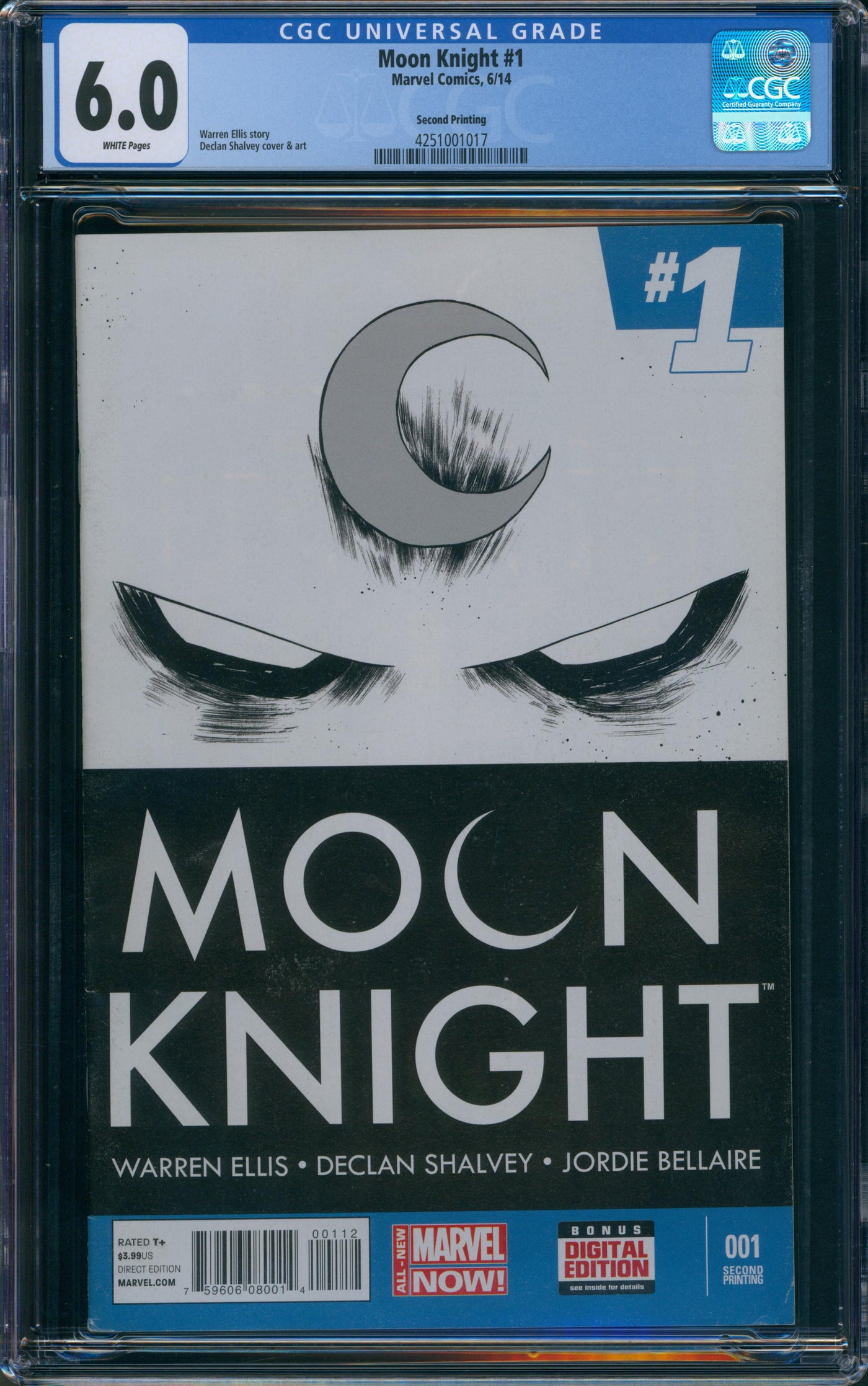 Moon Knight #1 CGC 6.0