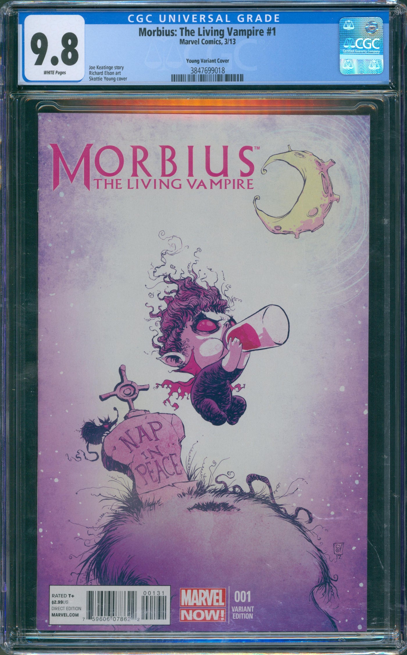 Morbius the Living vampire #1 CGC 9.8