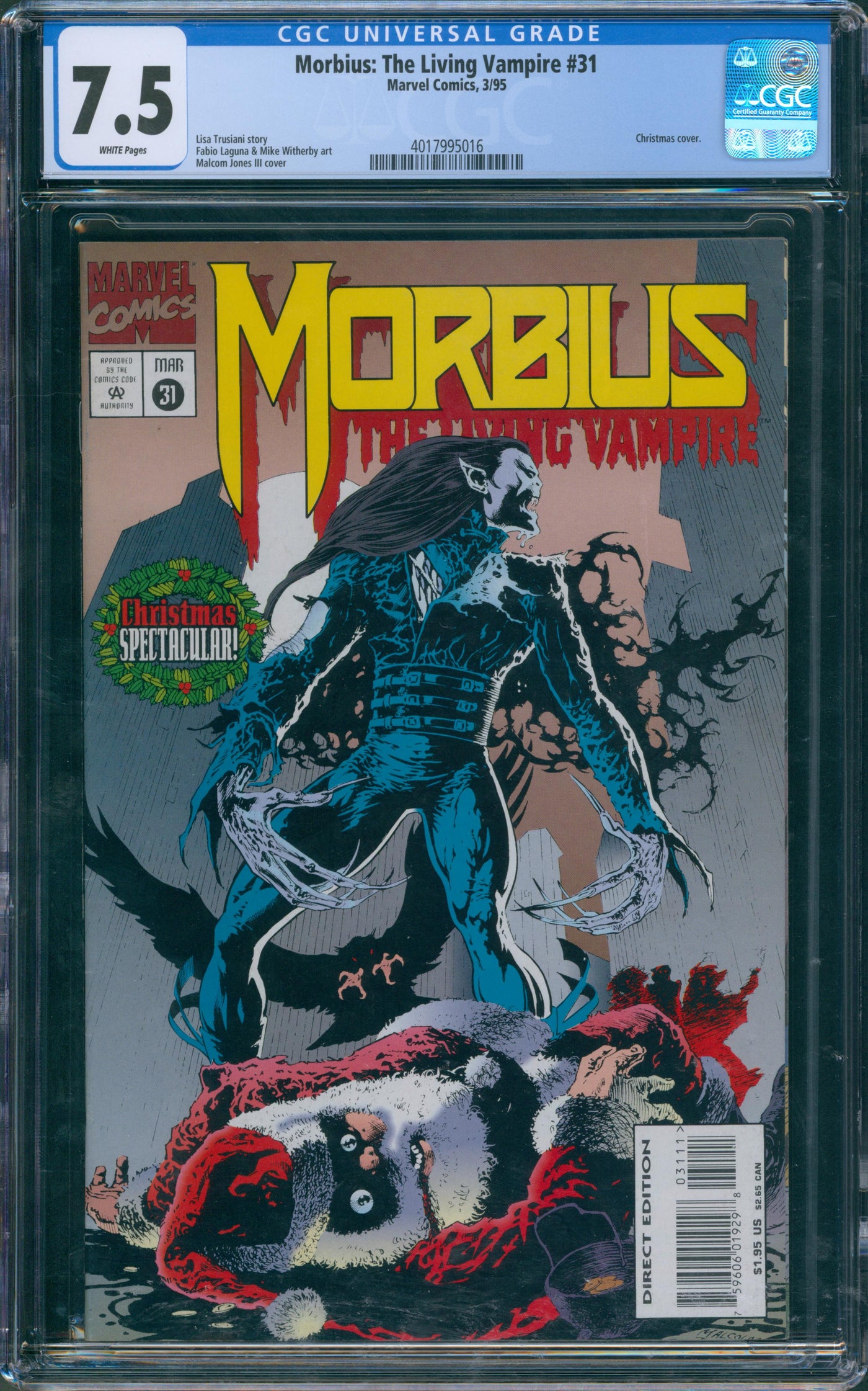 Morbius The living vampire #31 CGC 7.5