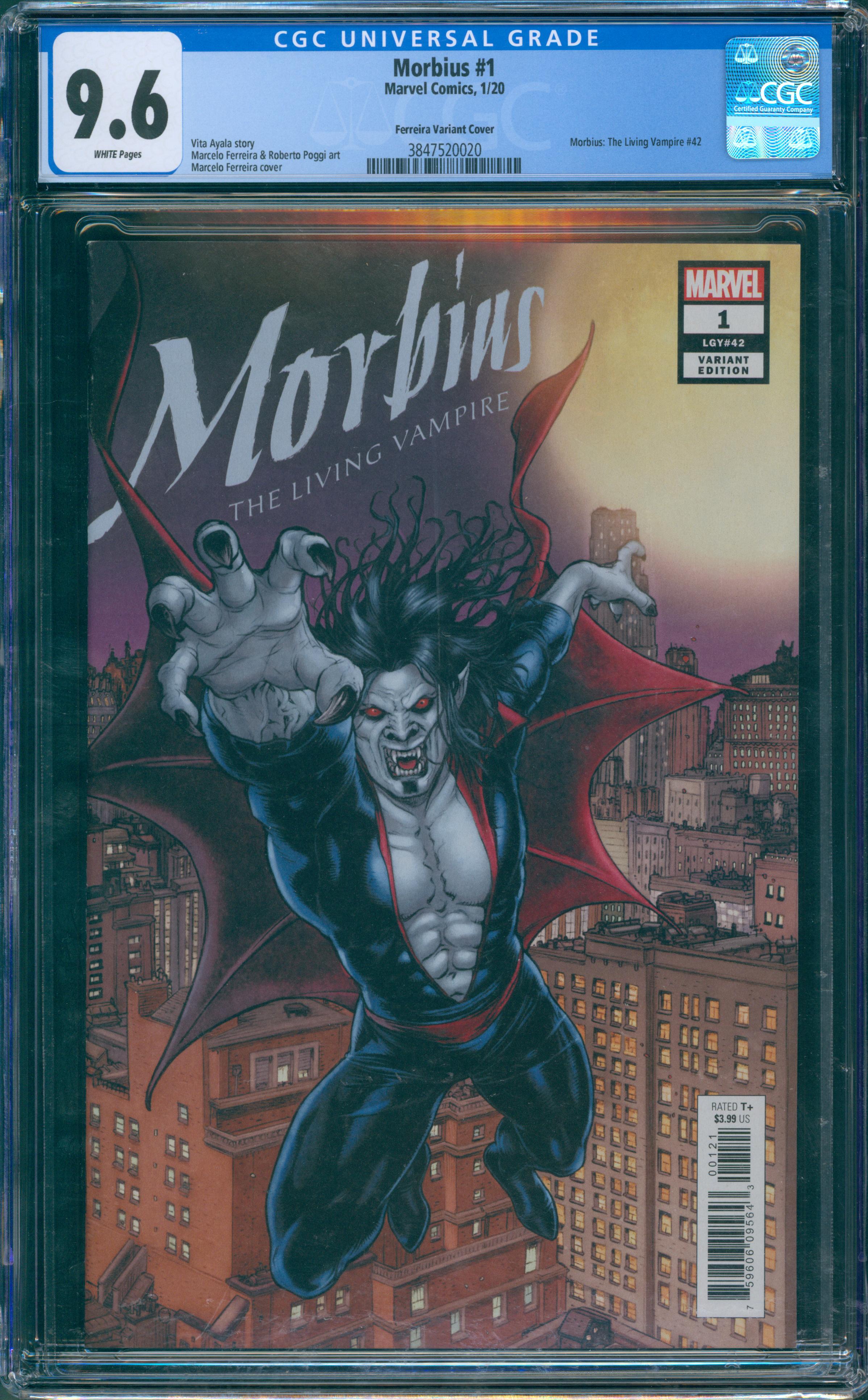 Morbius #1 CGC 9.6