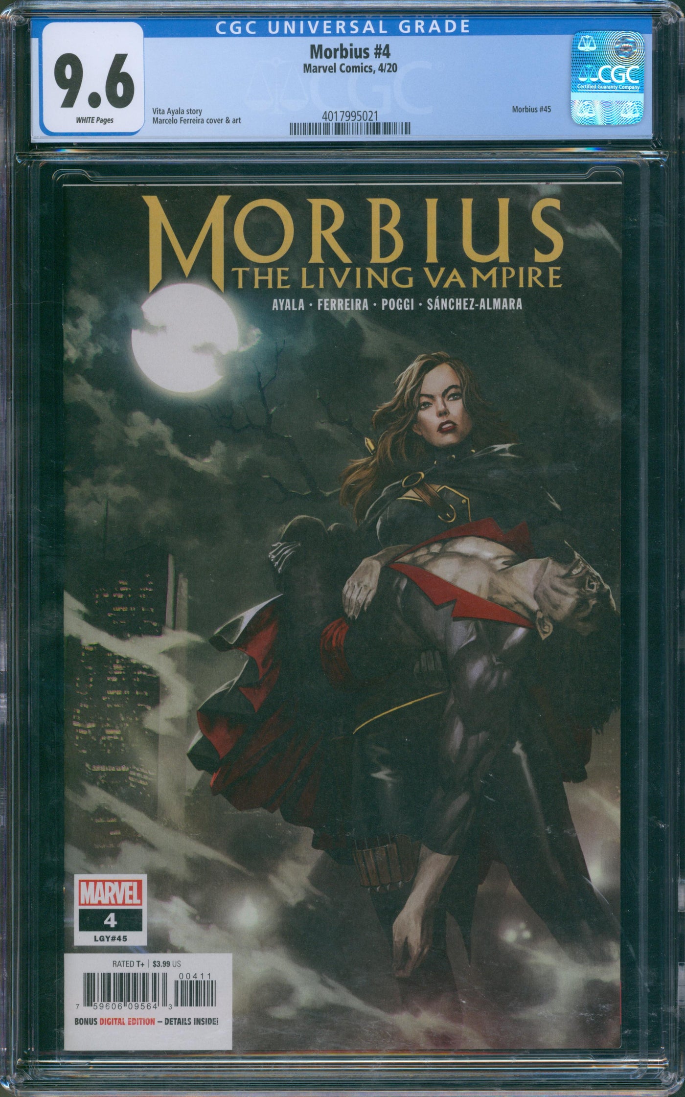 morbius #4 CGC 9.6