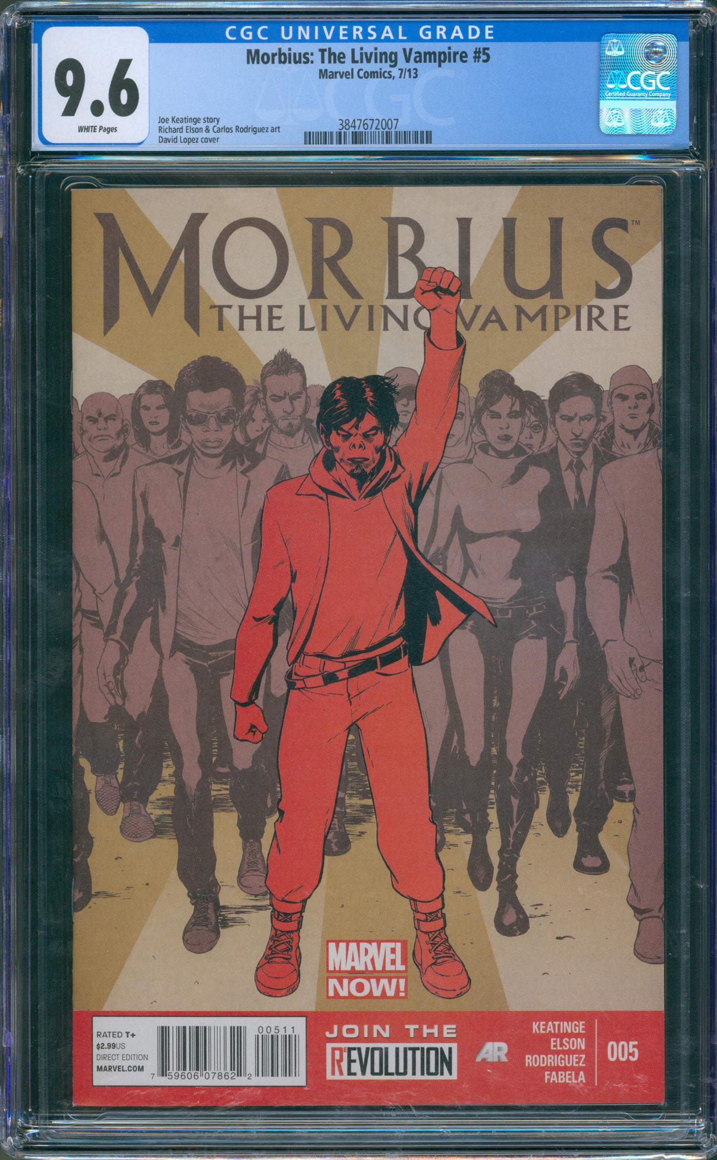 Morbius the Living vampire #5 CGC 9.6