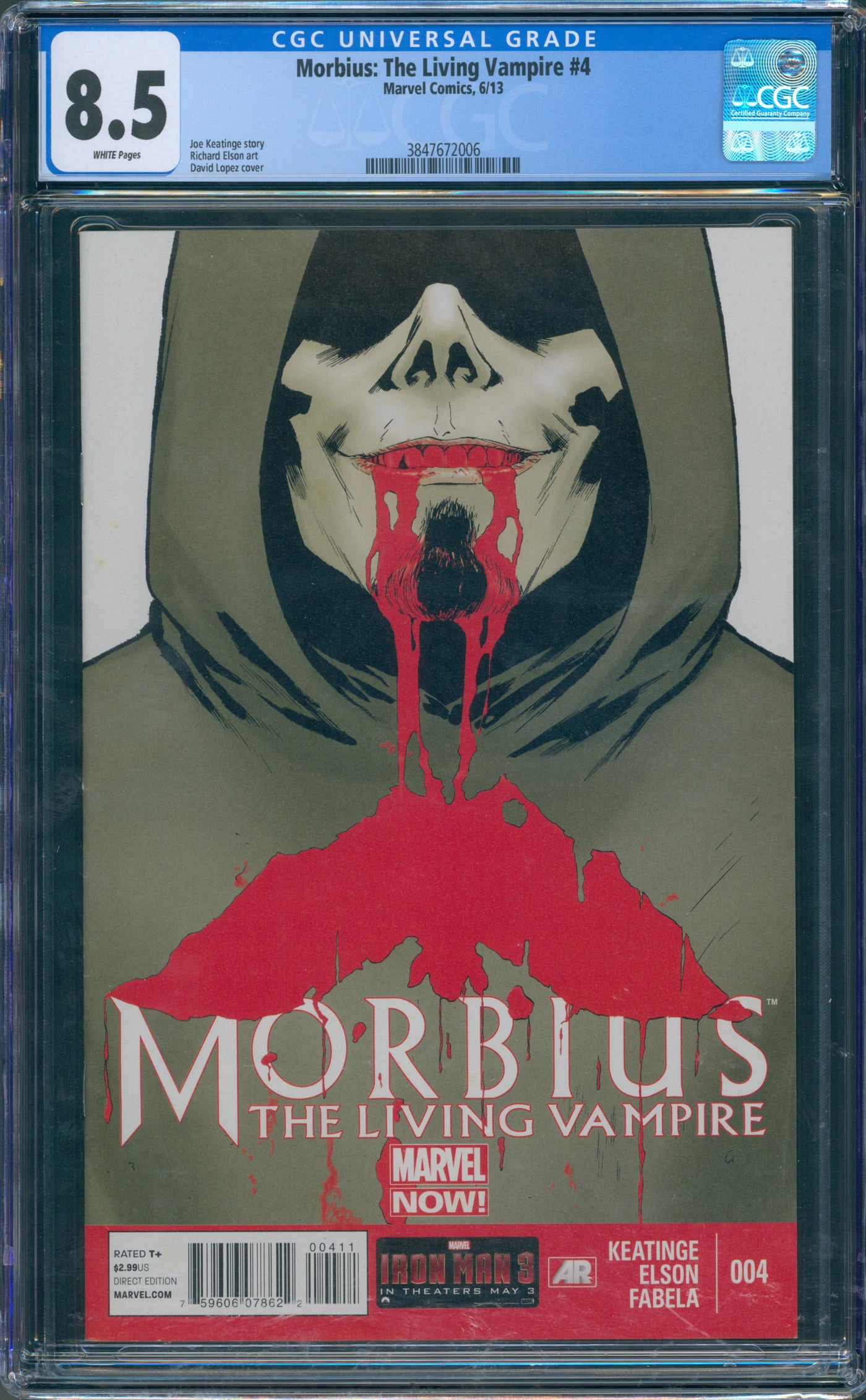 Morbius the Living vampire #4 CGC 8.5