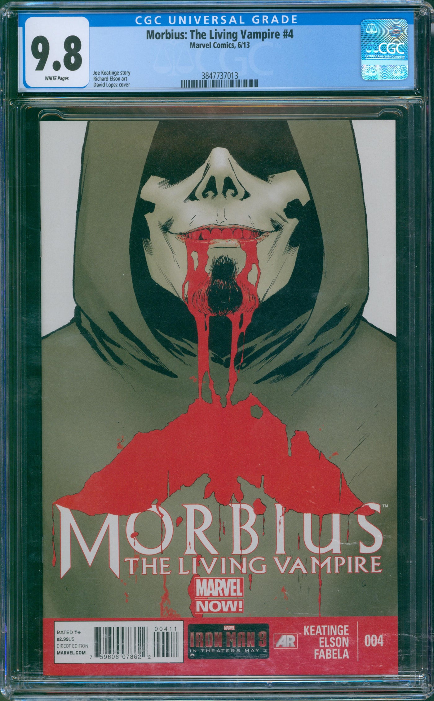 Morbius the Living vampire #4 CGC 9.8